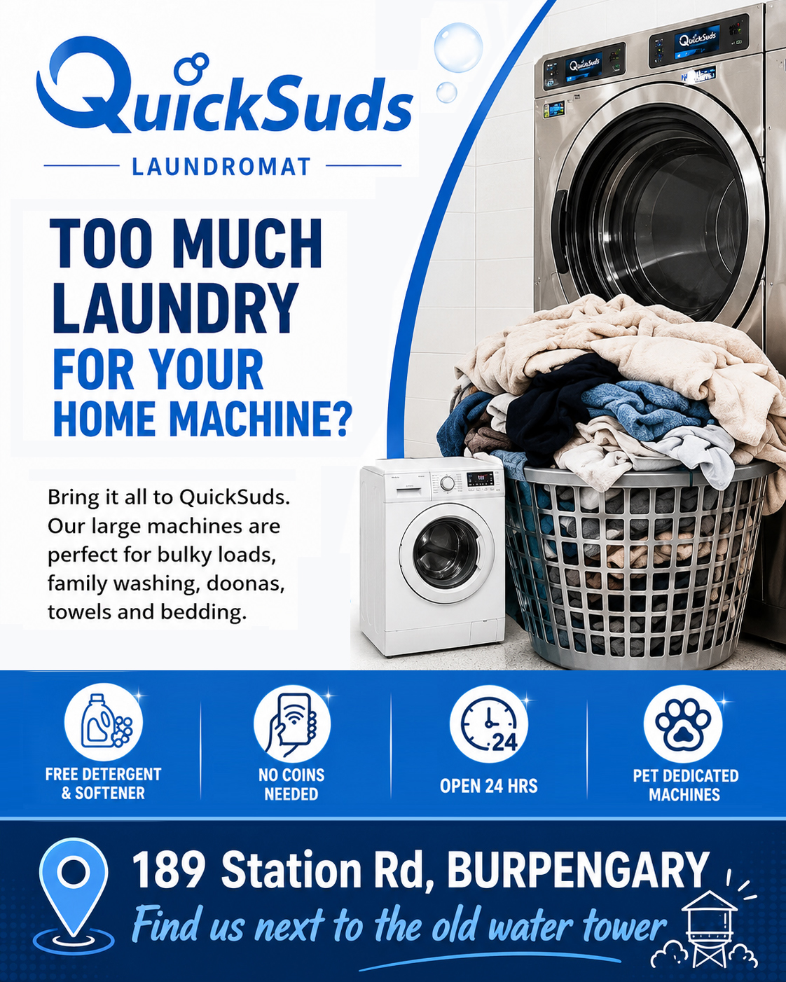 QuickSuds Facebook ad