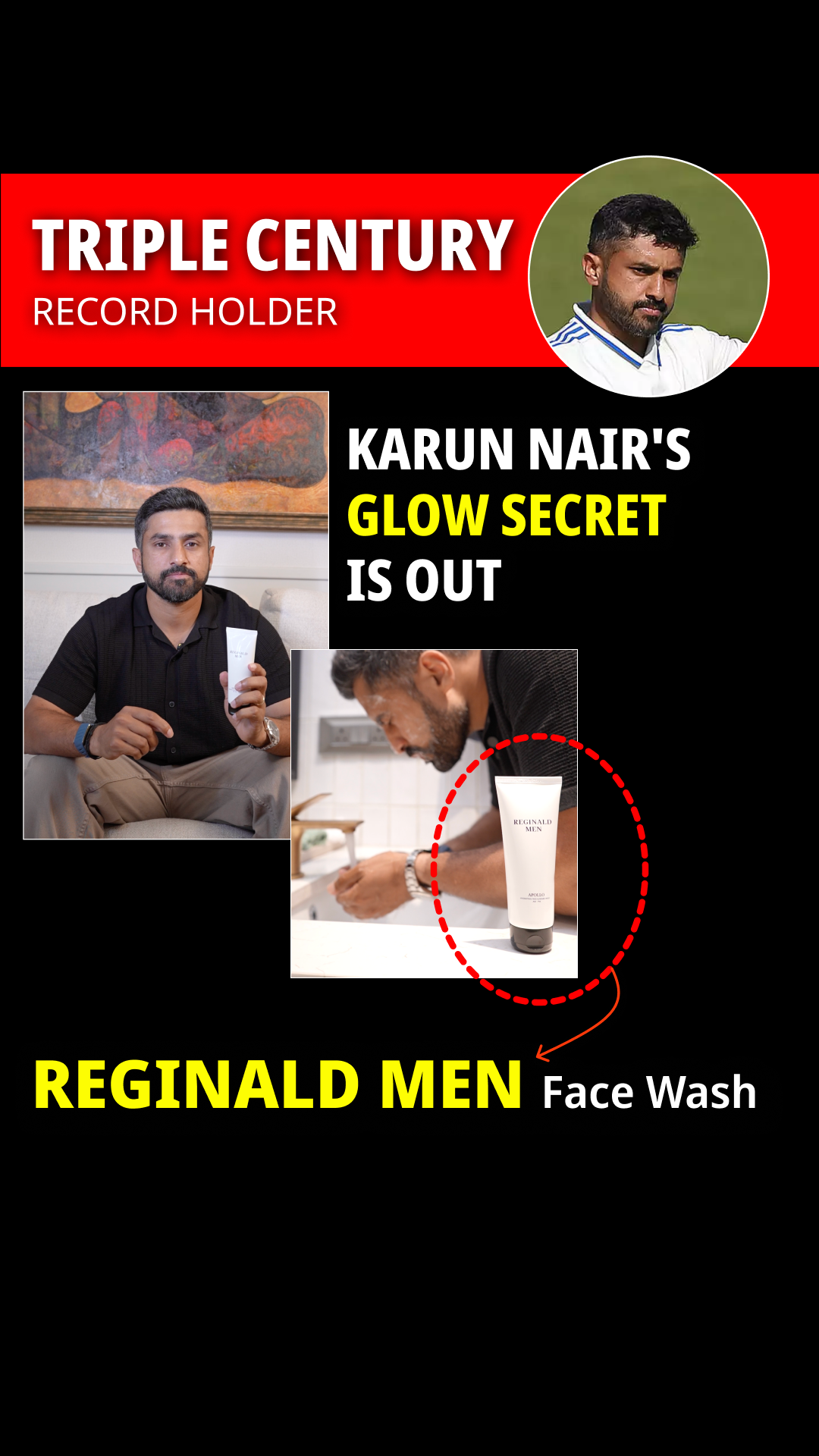 Reginald Men Facebook ad