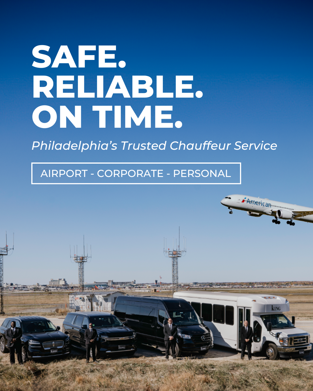King Limousine & Transportation Service Facebook ad: Travel With King