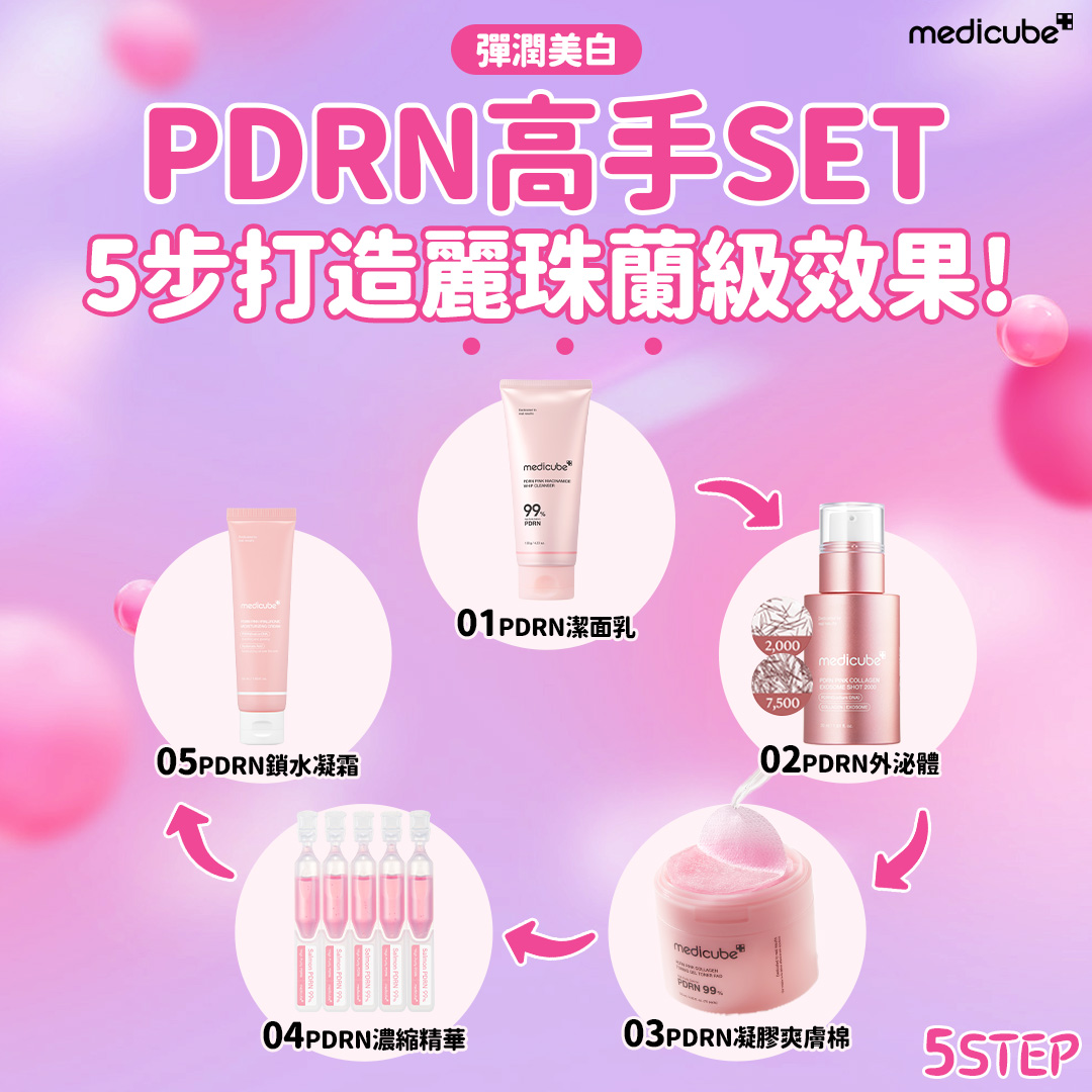Medicube Taiwan Facebook ad: PDRN高手SET