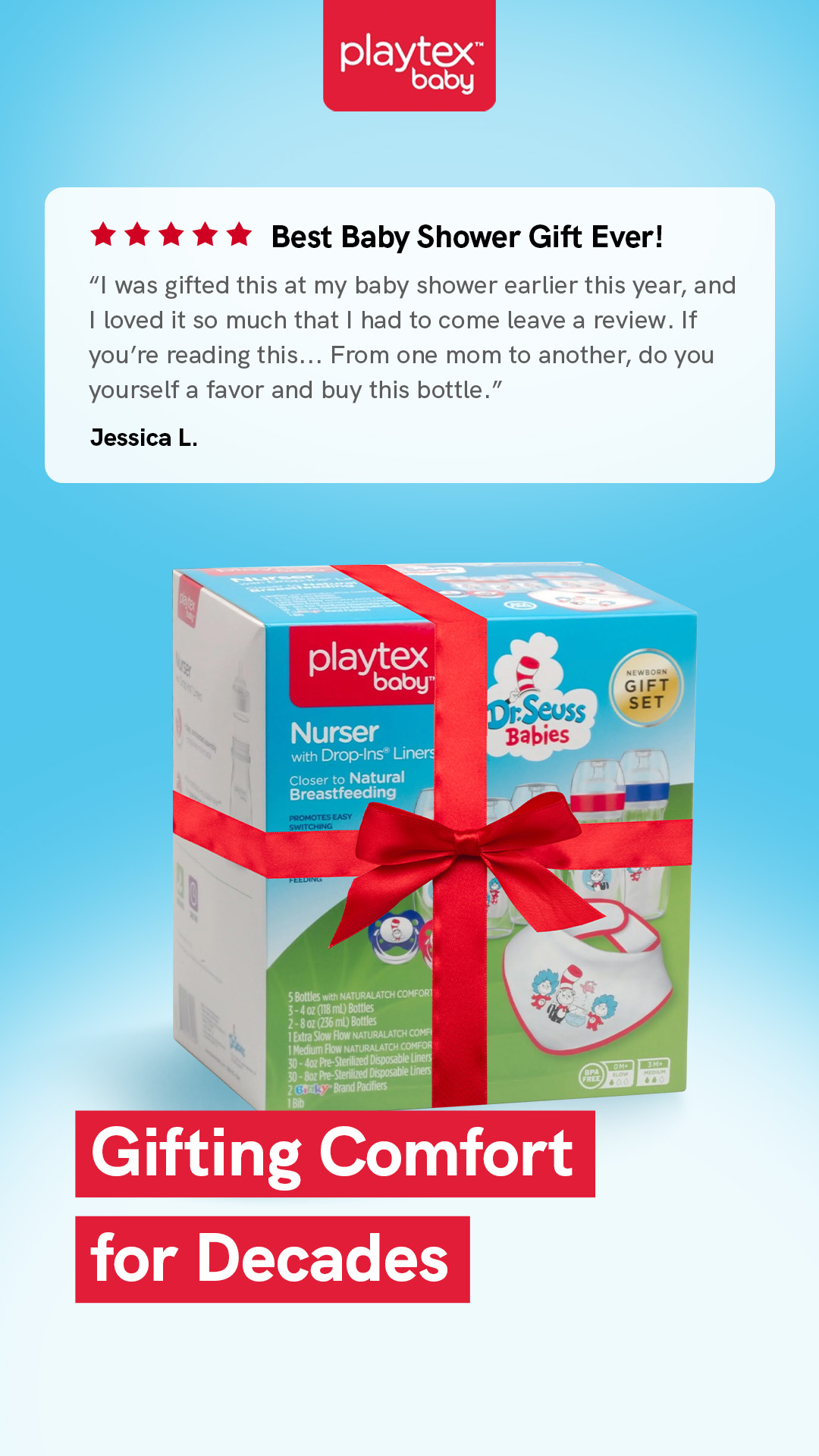 Playtex Baby Facebook ad