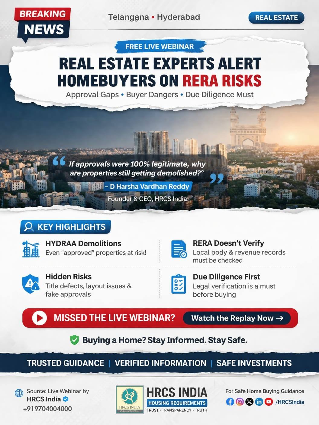 HRCS India Facebook ad