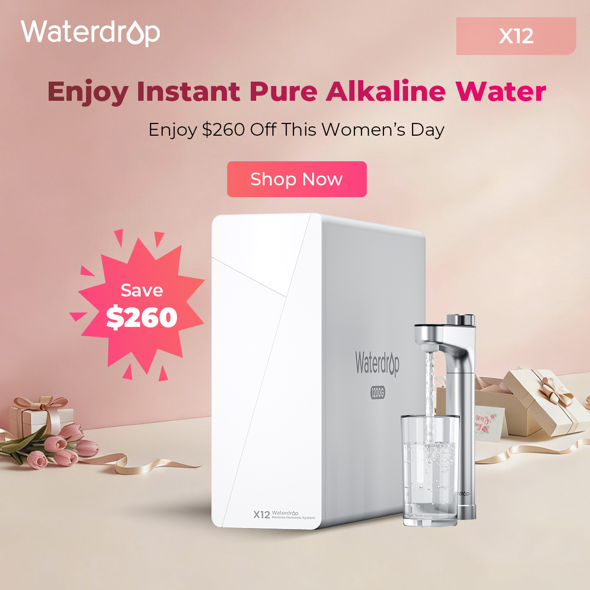 Waterdrop Filter Facebook ad