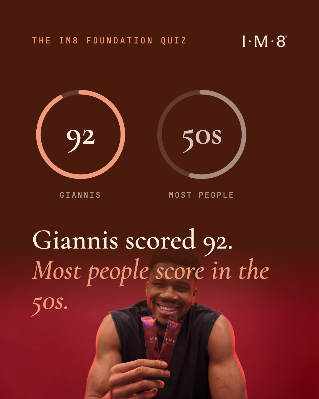 IM8 Facebook ad: The IM8 Foundation Quiz