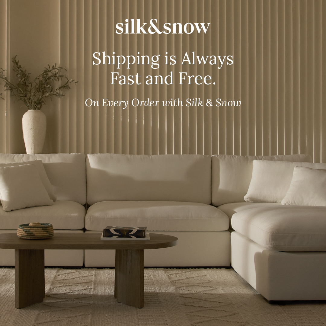 Silk and Snow Facebook ad