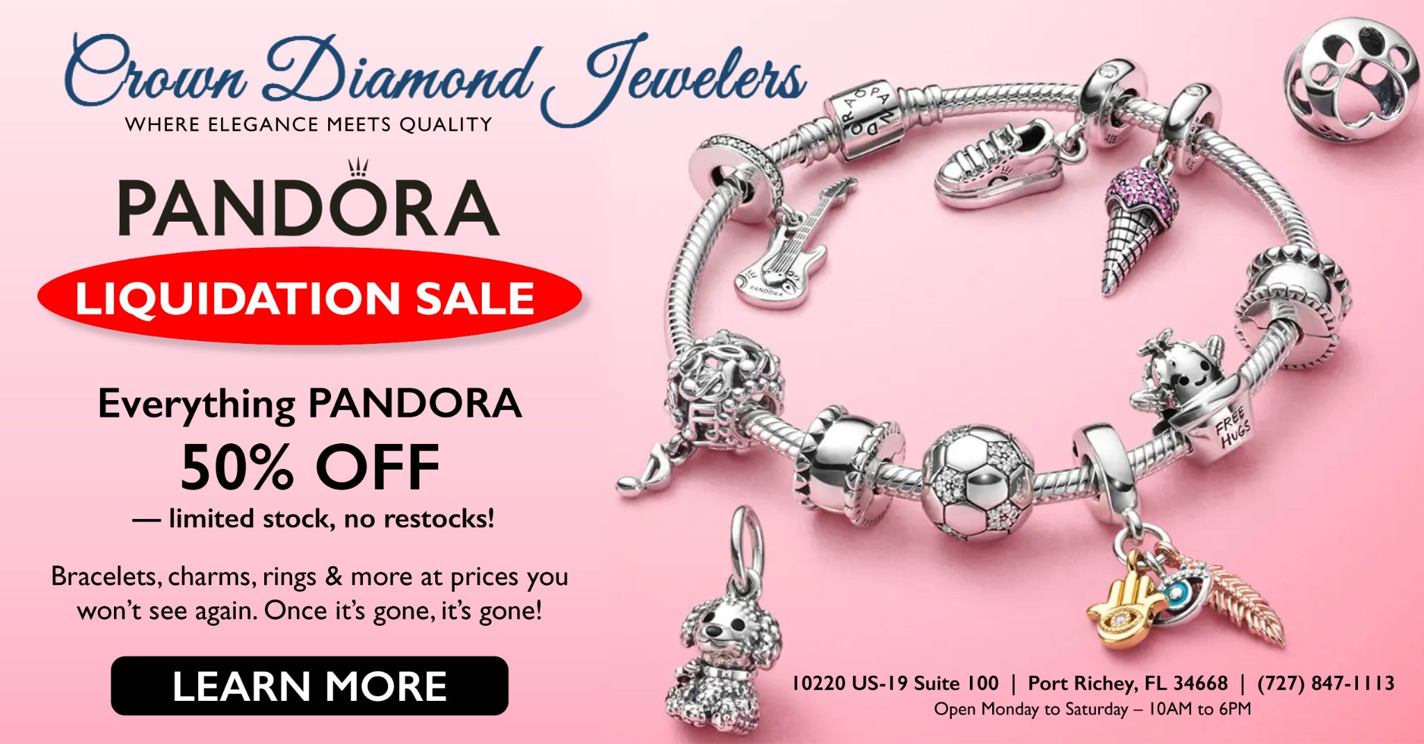 Launch Point Facebook ad: Where Elegance Meets Quality | Crown Diamond Jewelers