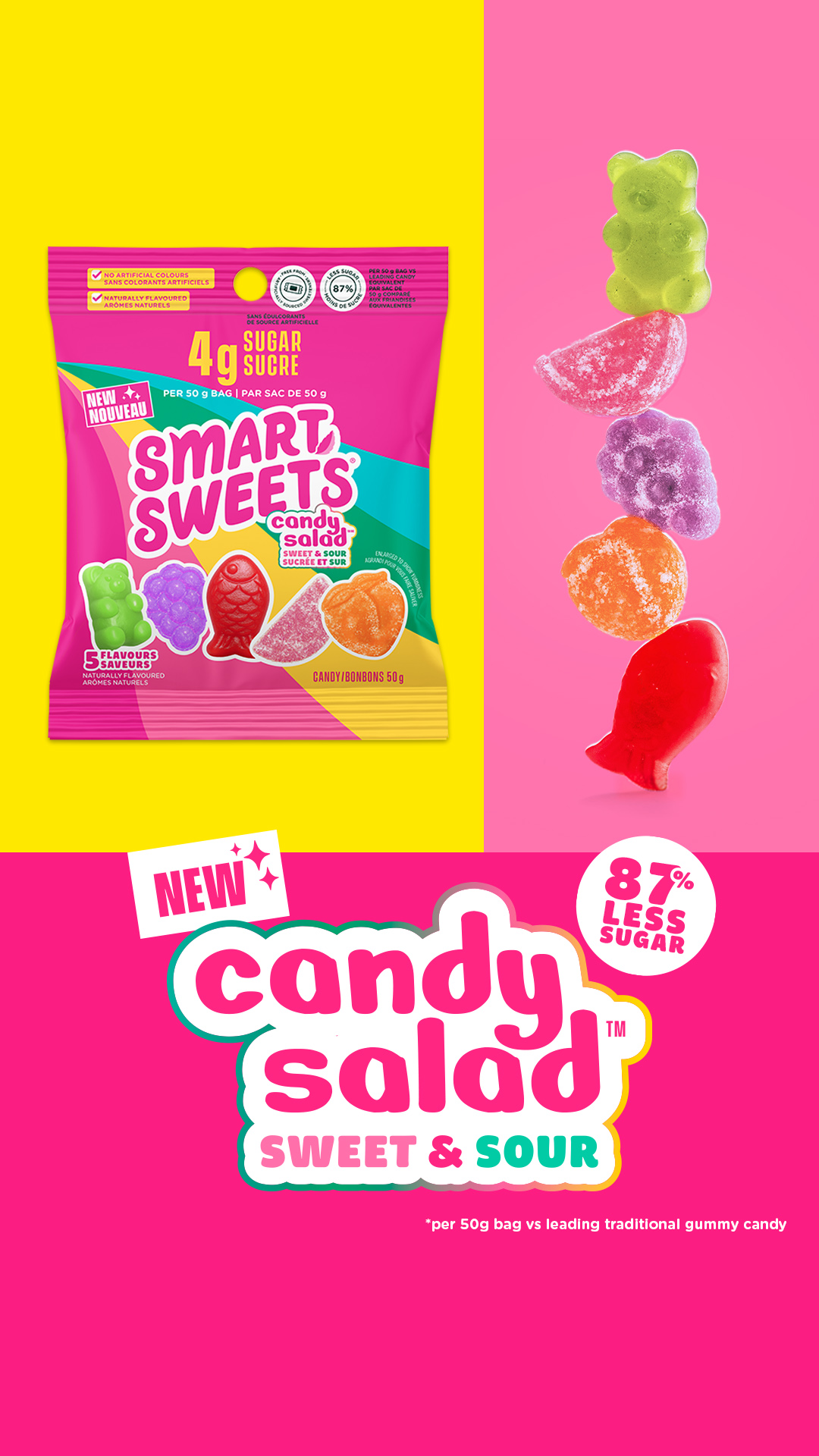 SmartSweets Facebook ad