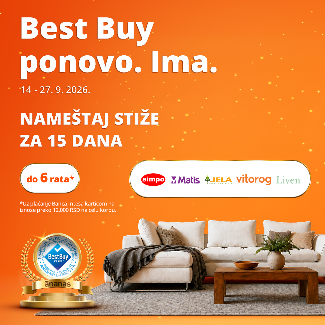 Ananas.rs Facebook ad: Nameštaj koji vredi