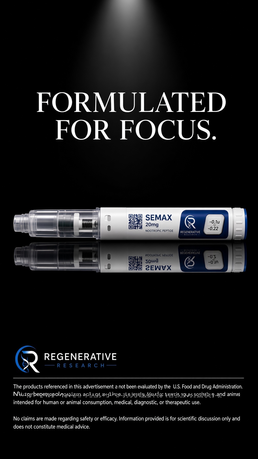 Regenerative Research Facebook ad from Aug 12, 2026