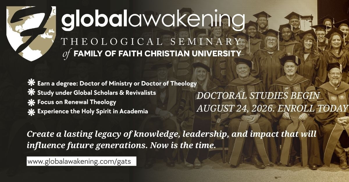 Global Awakening Theological Seminary Facebook ad: Global Awakening Theological Seminary (GATS) - Global…