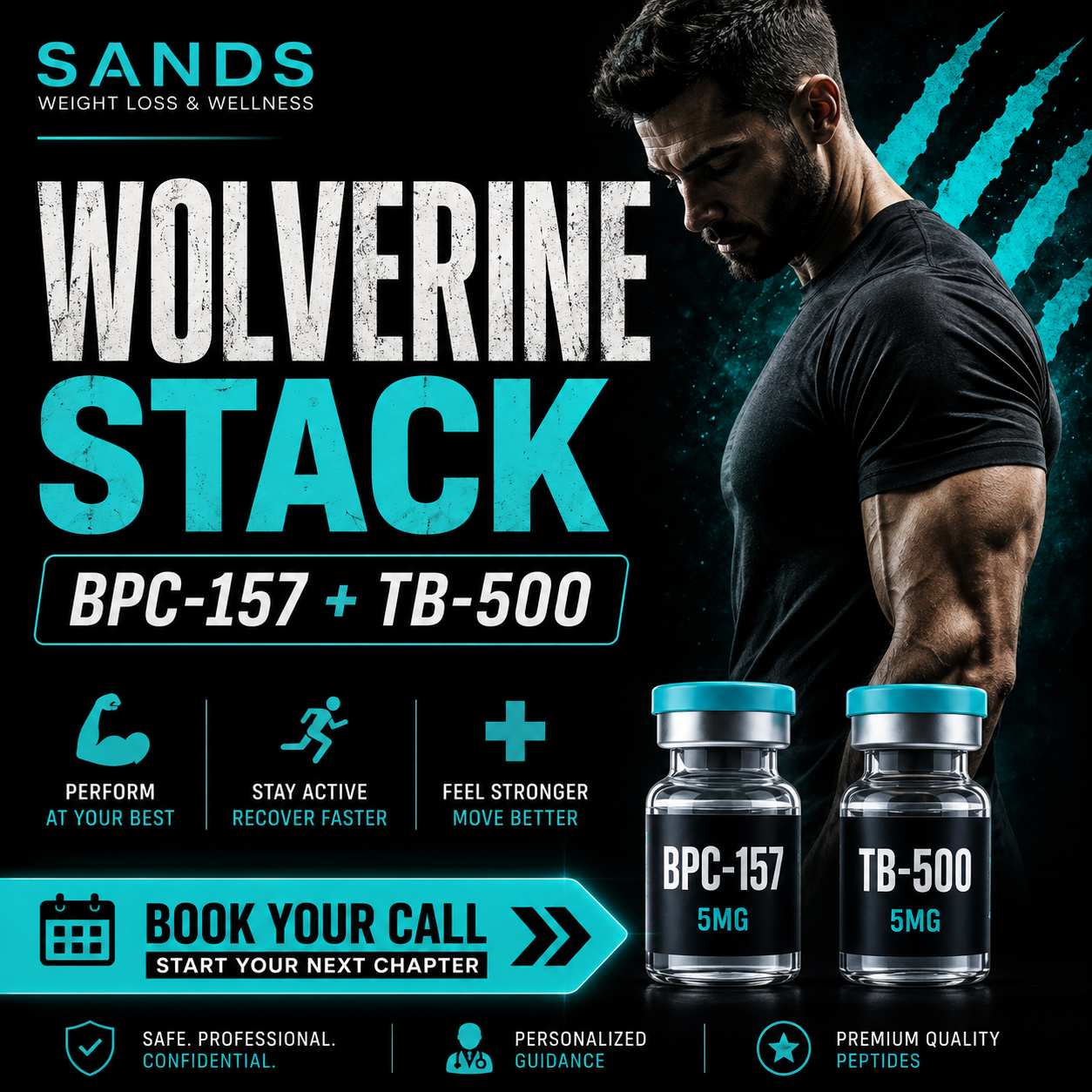 Sands Weight Loss & Wellness Facebook ad: Explore Peptide Therapy