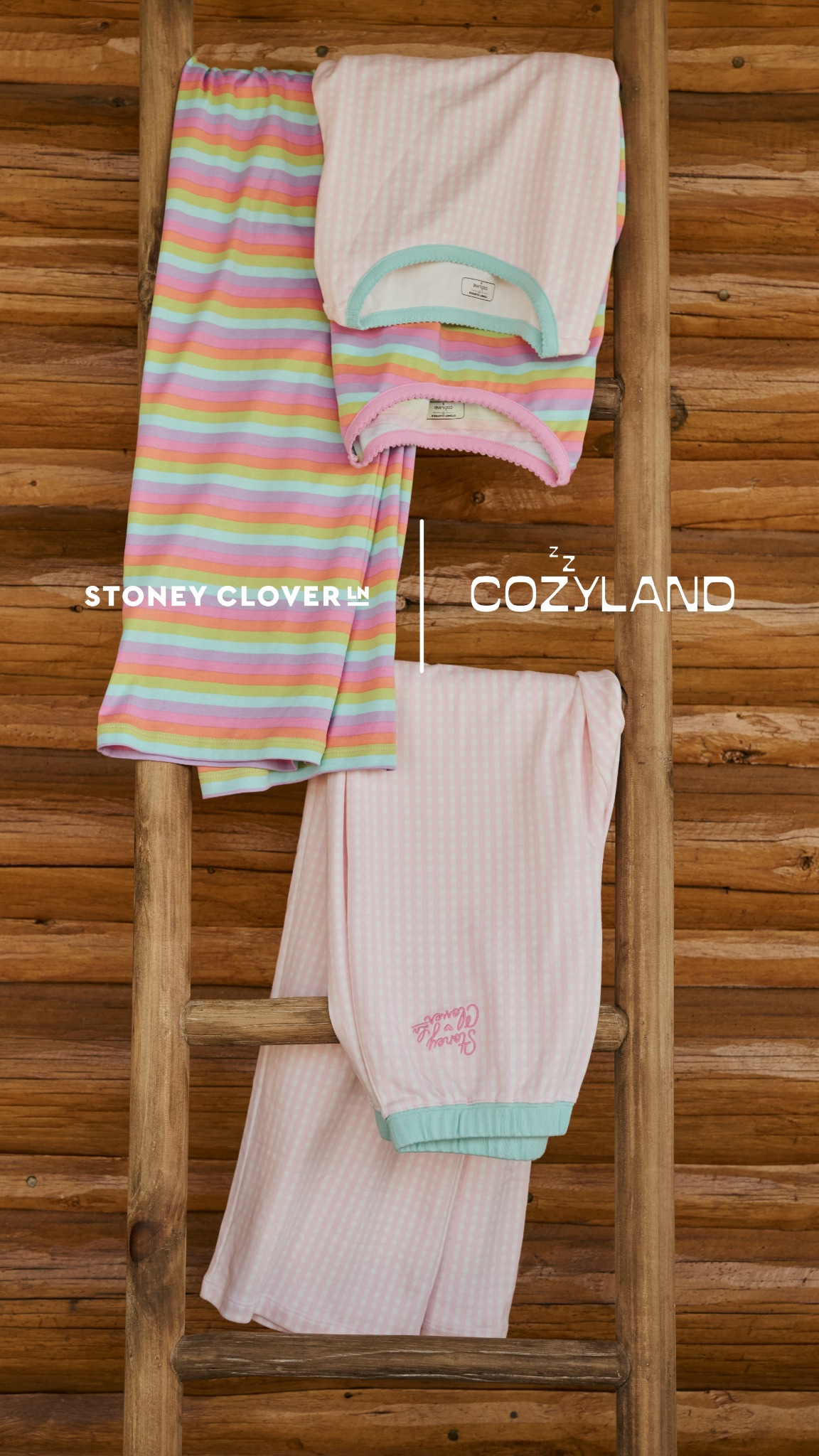 Stoney Clover Lane Facebook ad: Your New Favorite Pajamas Are Here