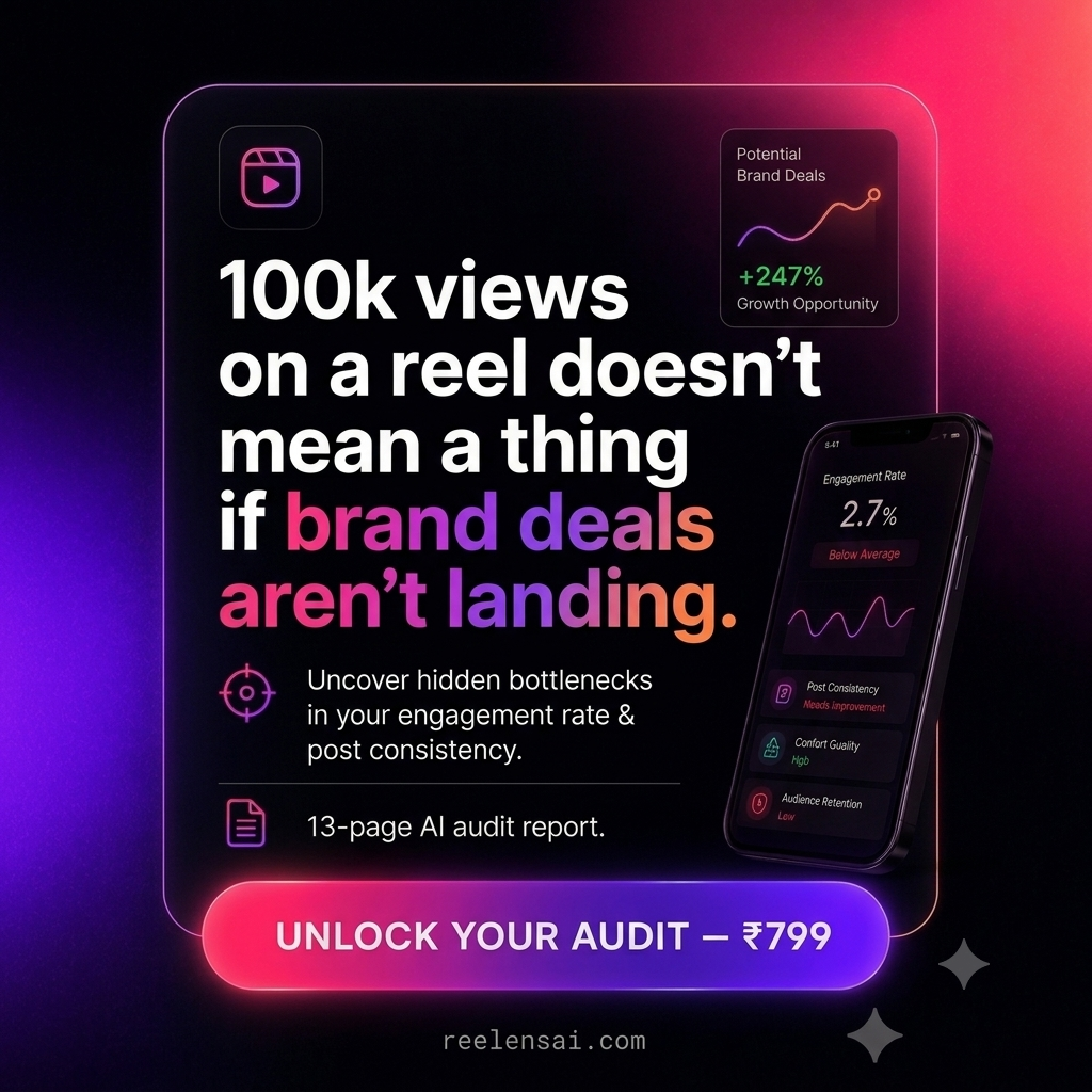 Reelens Facebook ad