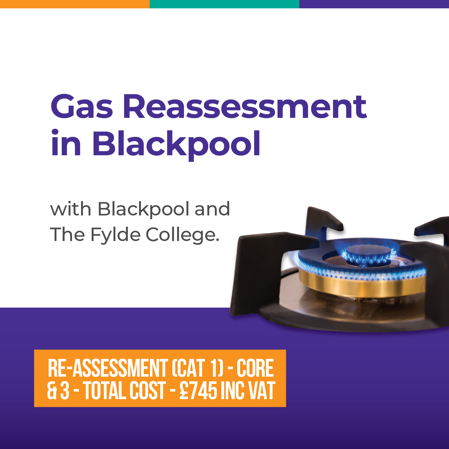 Blackpool and The Fylde College Facebook ad