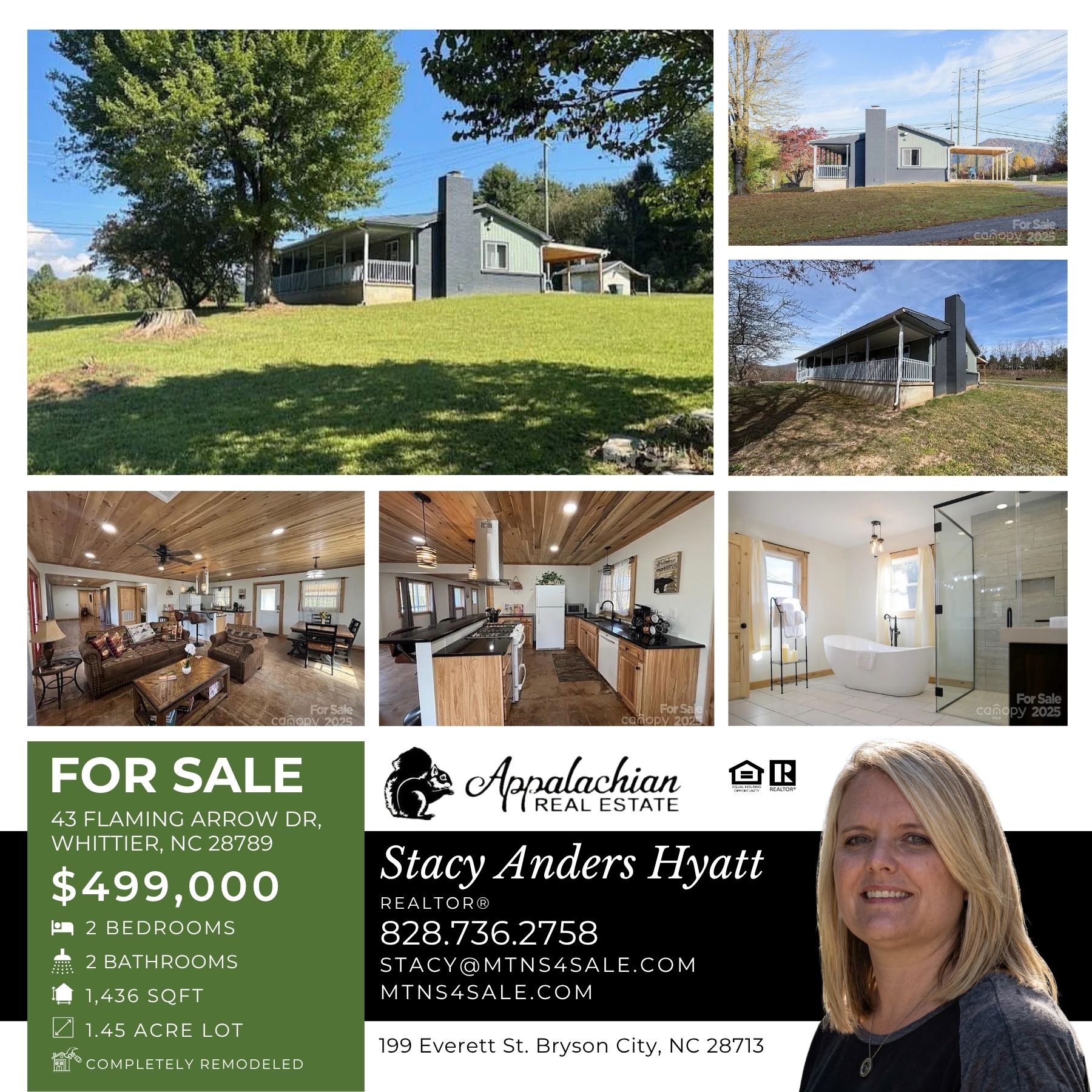 Appalachian Real Estate  www.mtns4sale.com Facebook ad