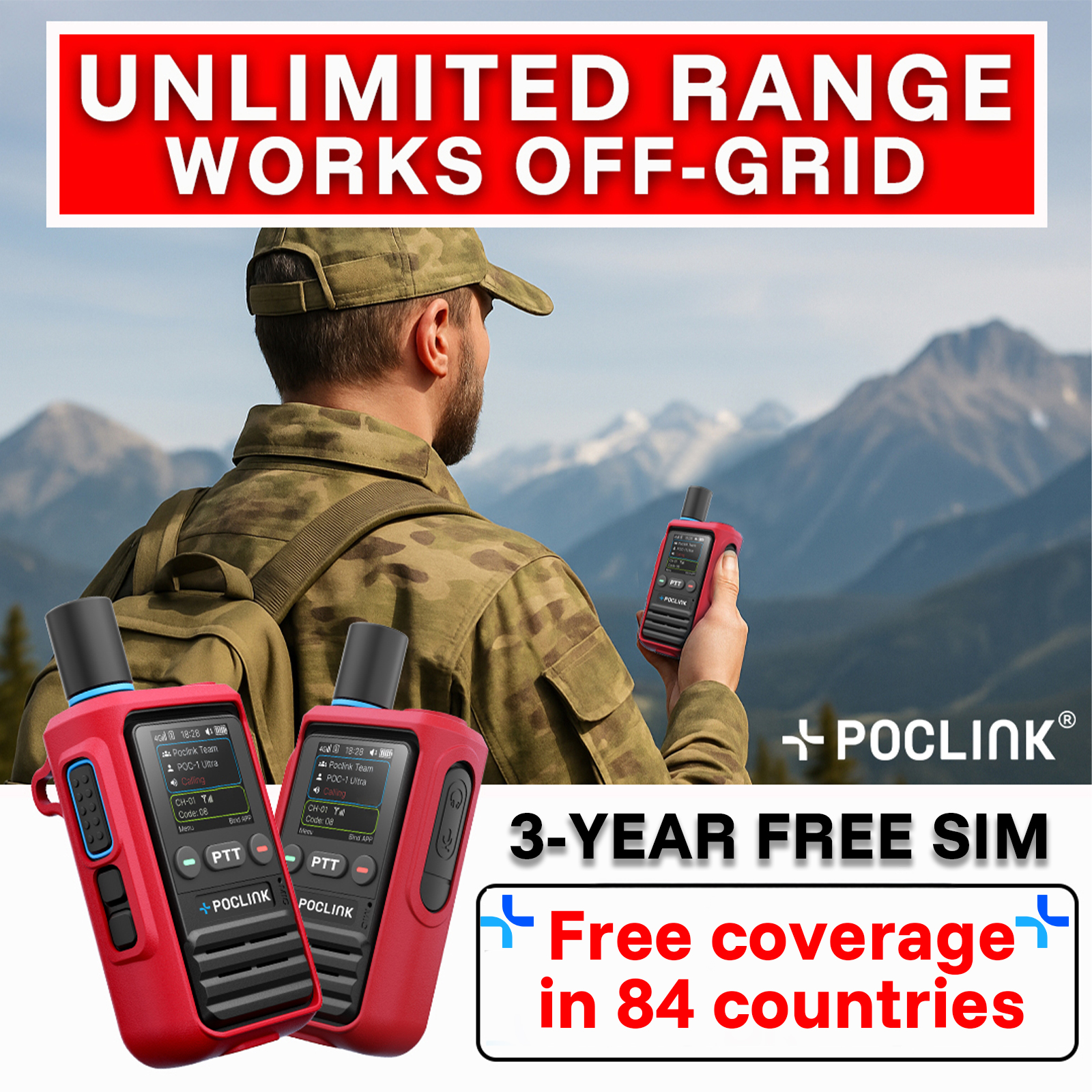Poclink Radios Worldwide Facebook ad