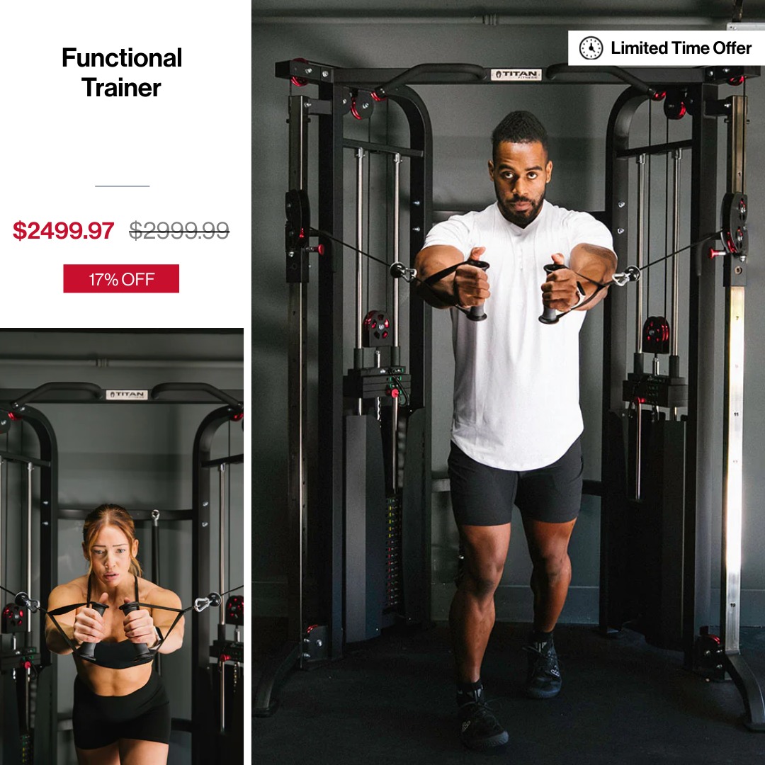 Titan Fitness Facebook ad