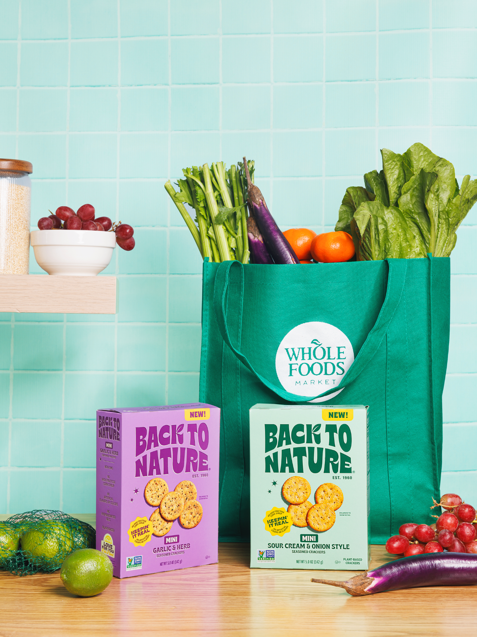 Back to Nature Facebook ad: Available at Whole Foods Market!