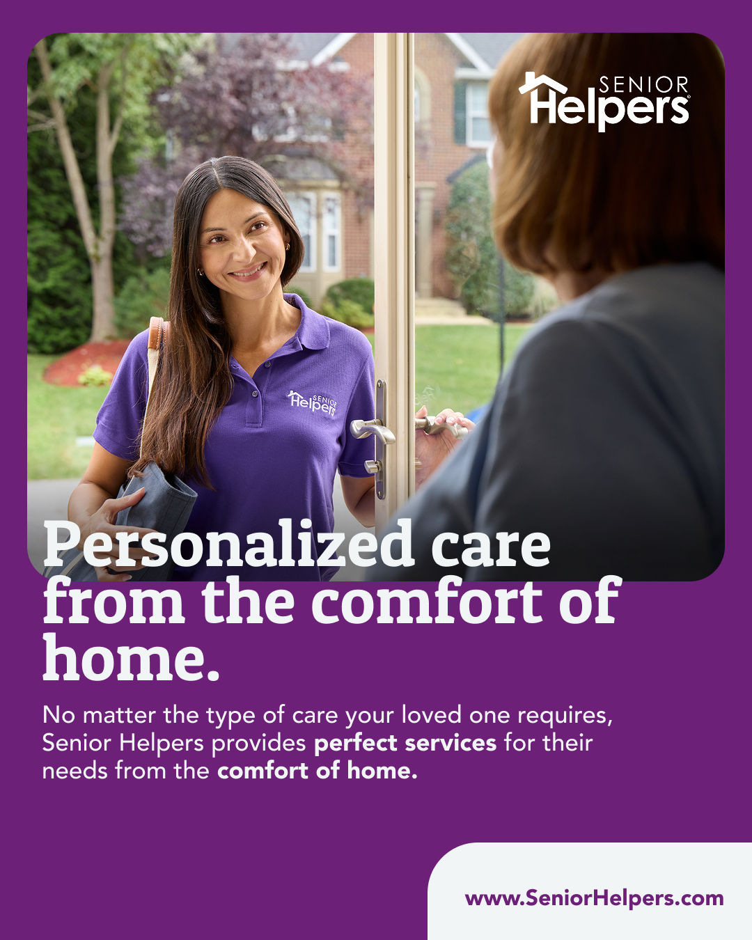Senior Helpers of Baltimore and Central MD Facebook ad: You don’t have to wait for a crisis…