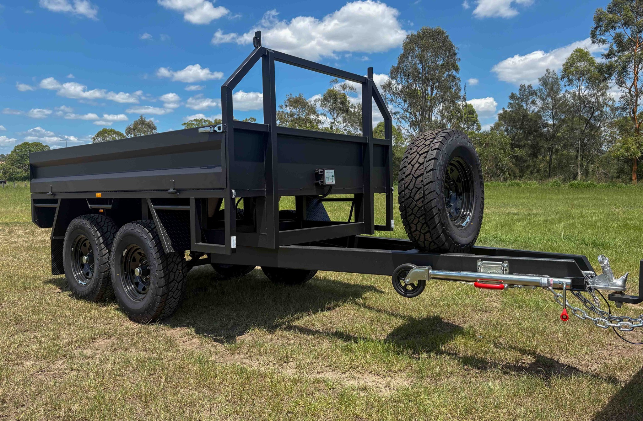 Hardcore Trailers Australia Facebook ad: 10 x 6 Flat deck with headboard and…