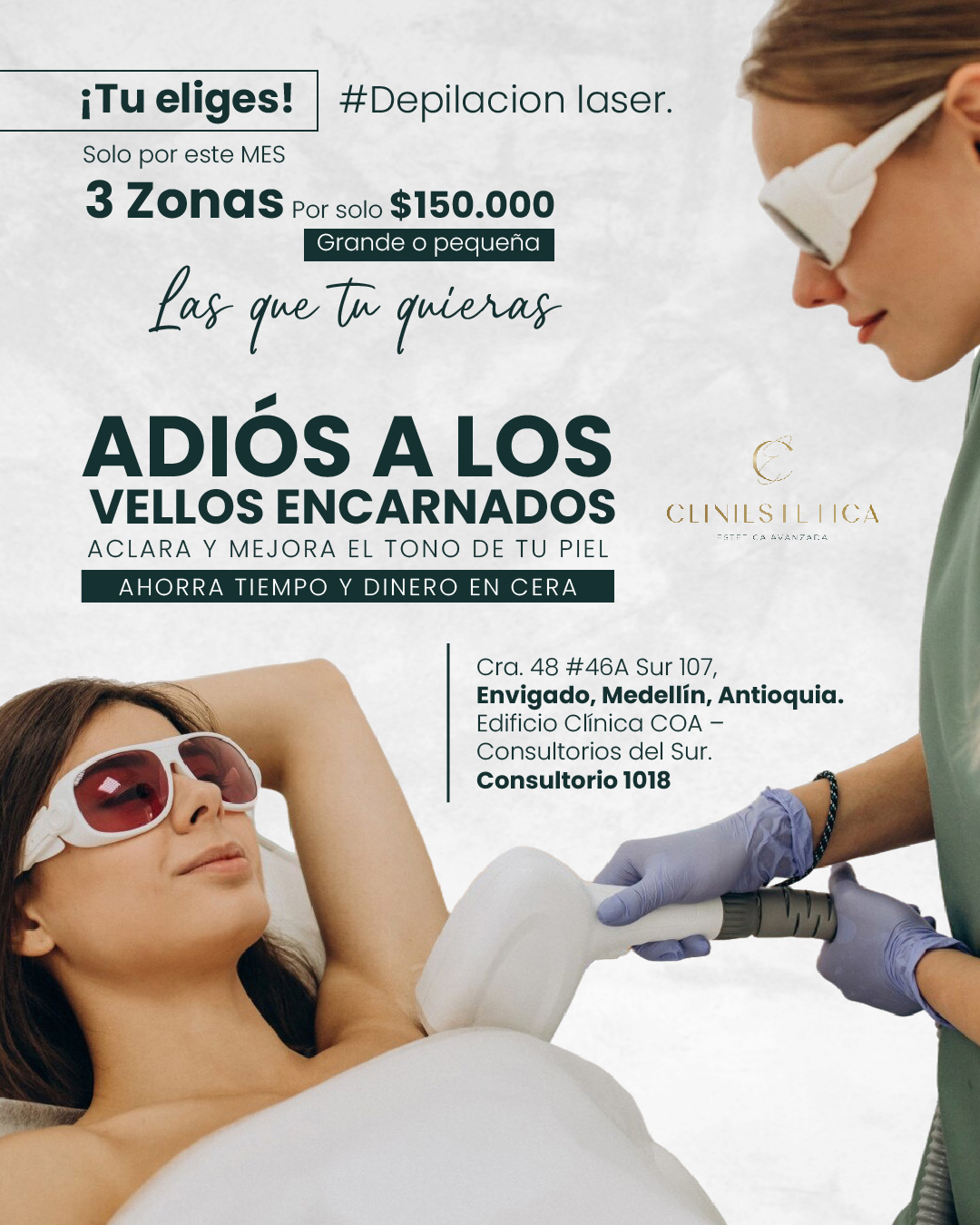 Cliniesthetic Facebook ad