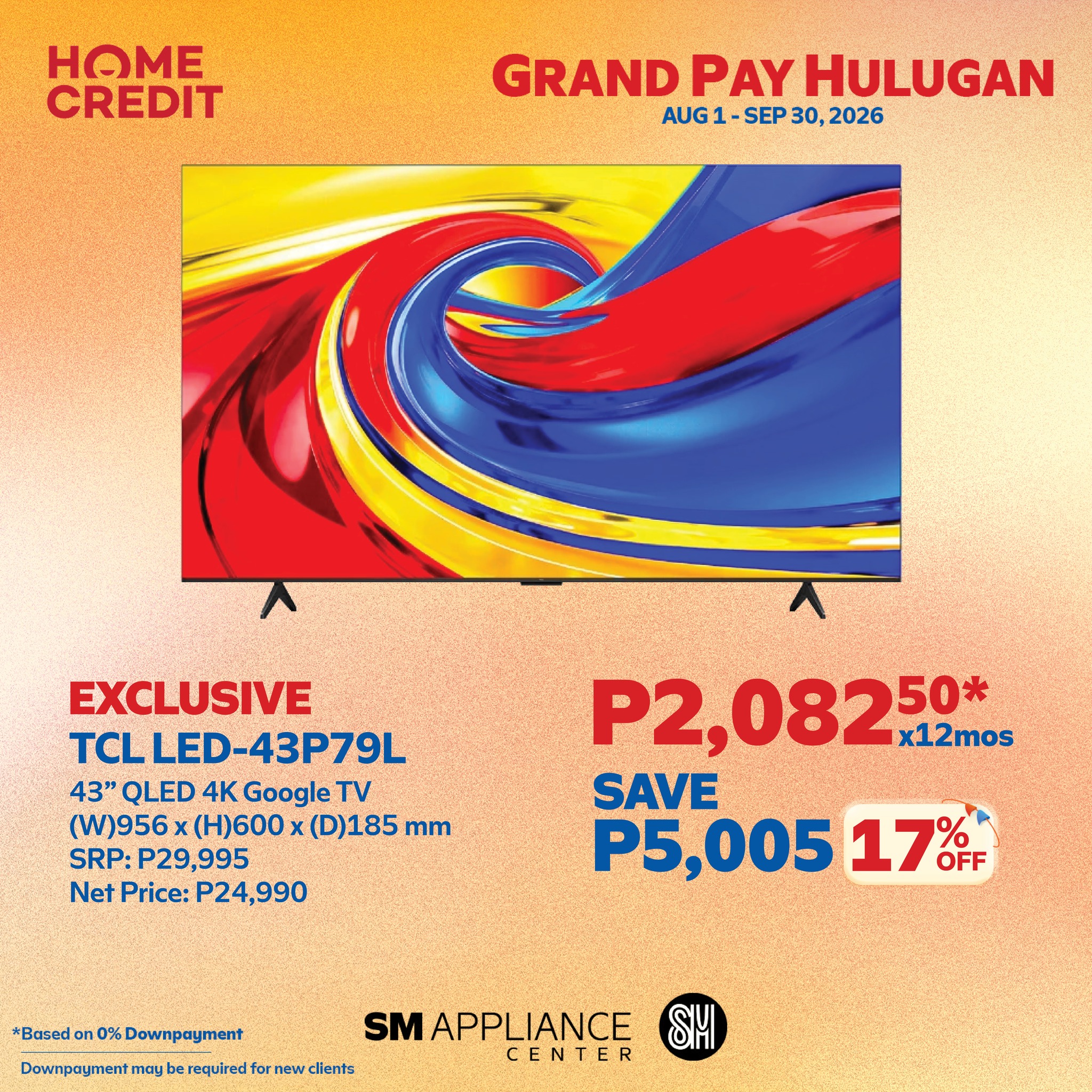 SM Appliance Center Facebook ad