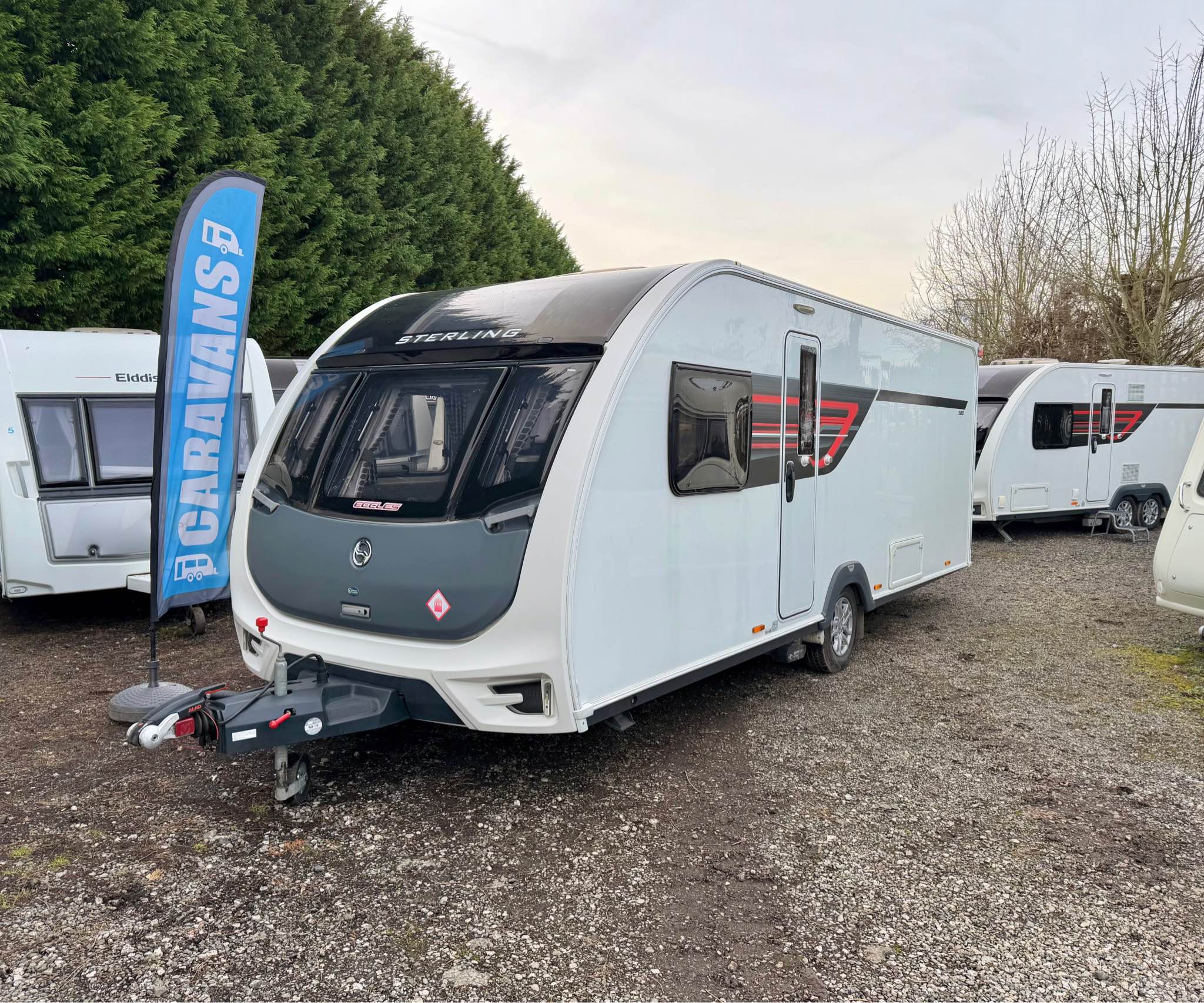 Dan Harrison Facebook ad: 2016 ISLAND BED STERLING ECCLES 4 BERTH CARAVAN - MOTOR…