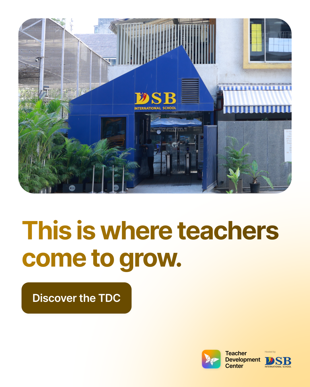Suraasa Facebook ad: Grow as a Teacher