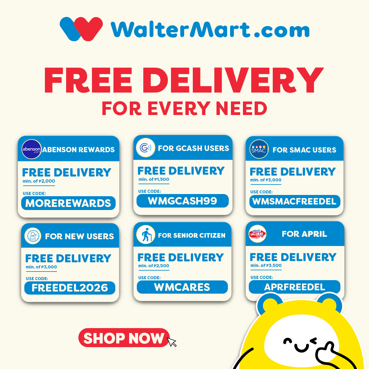 WalterMart.com Facebook ad