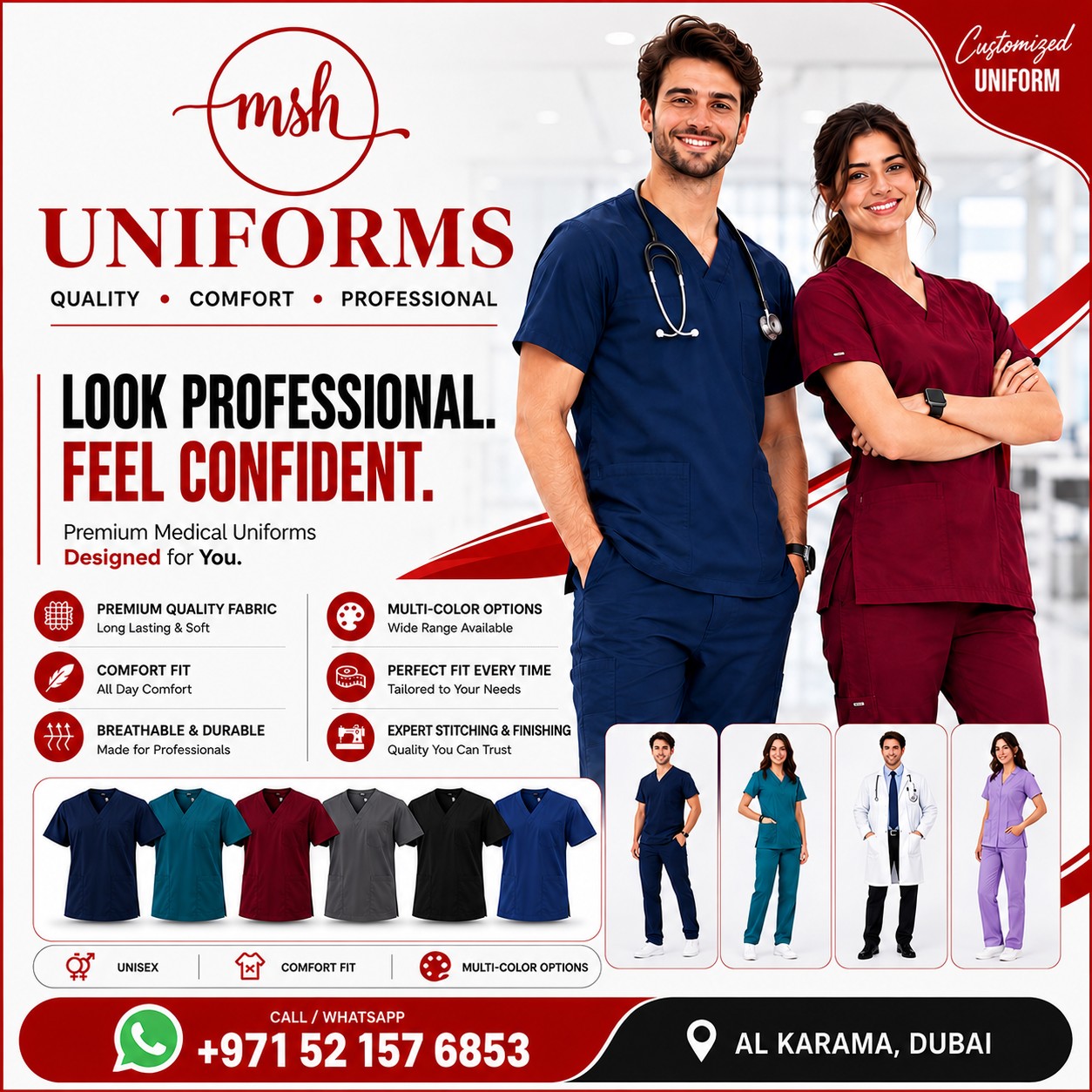 bymshuniform.ae Facebook ad
