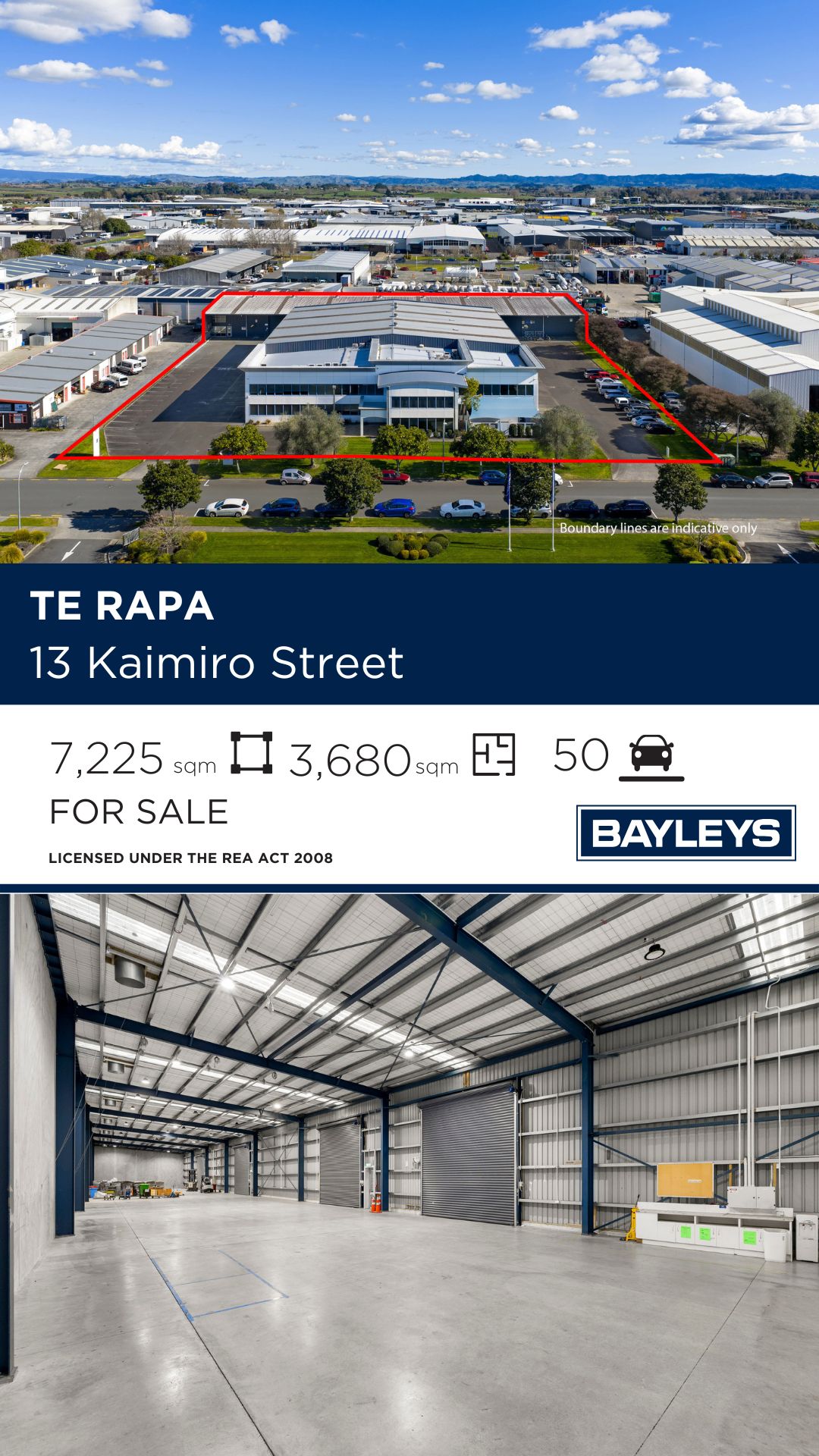 Jordan Metcalfe - Bayleys Waikato Facebook ad: Vendor calls time, and the opportunity is substantial.