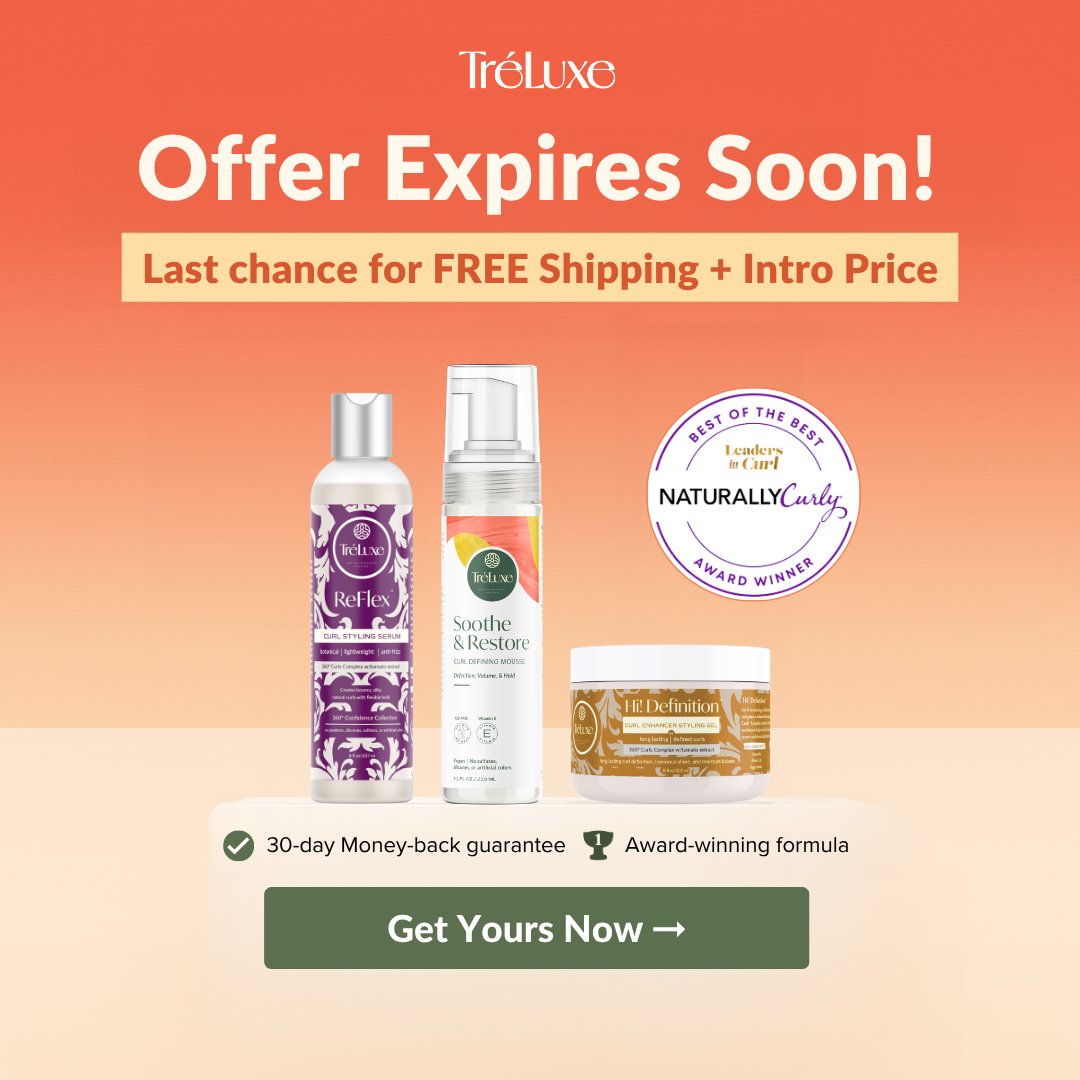 TréLuxe Hair Care Facebook ad