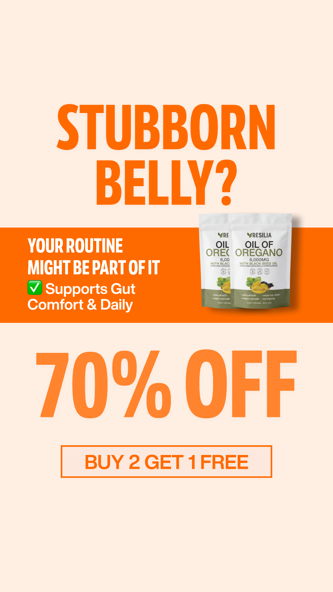 Belly Better Daily Facebook ad