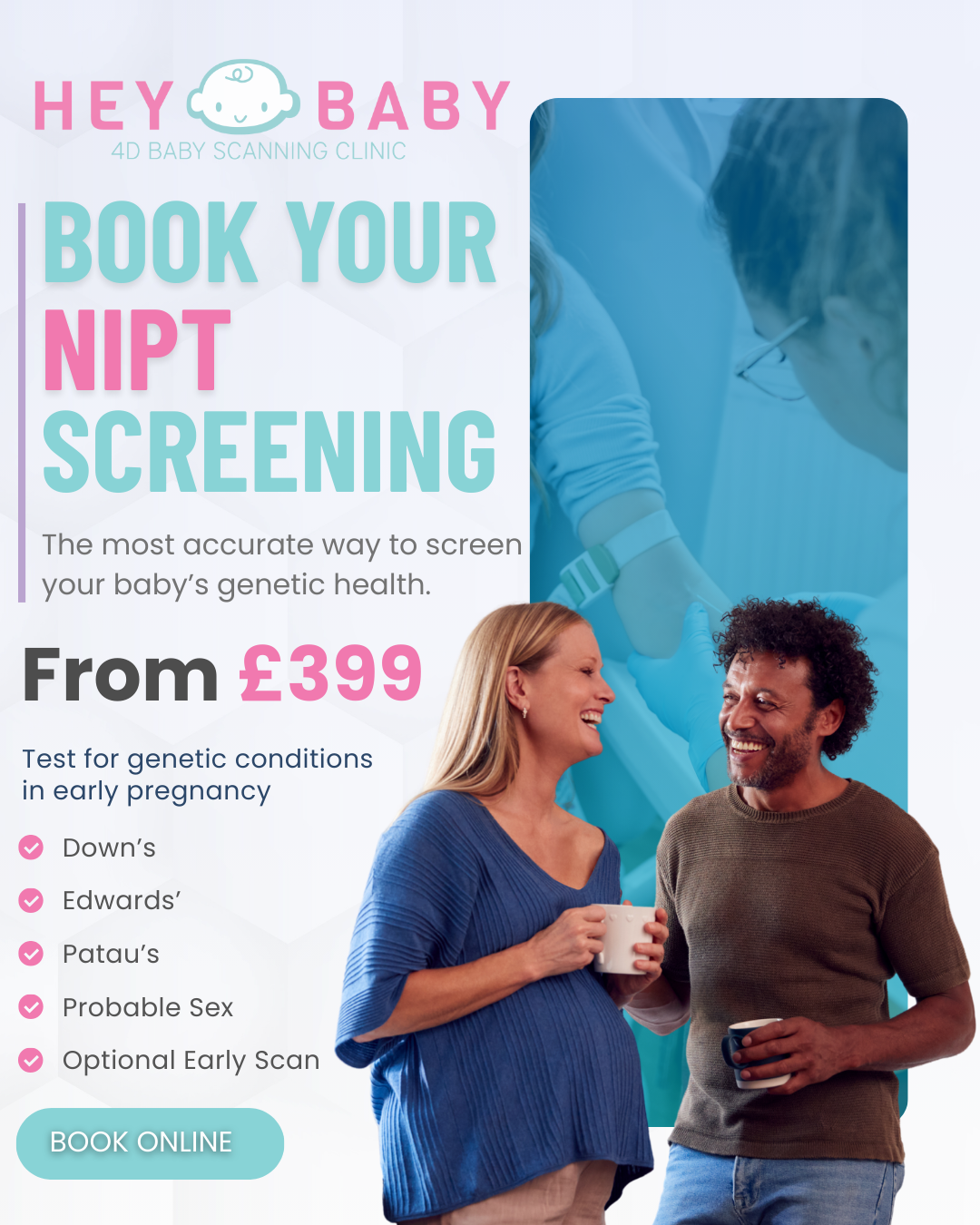 Hey Baby 4D Clapham Facebook ad