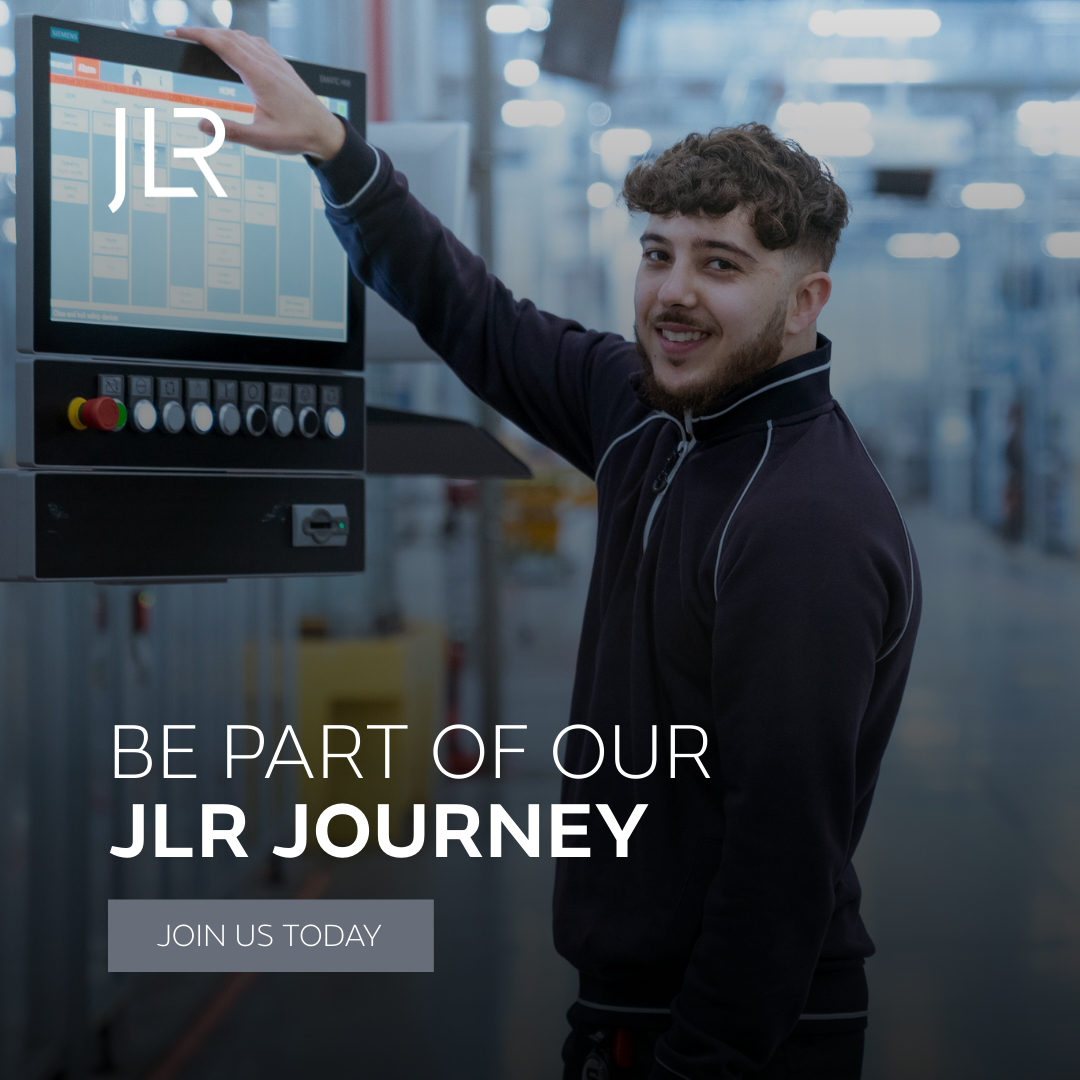 Life at JLR Facebook ad: Be part of our JLR journey