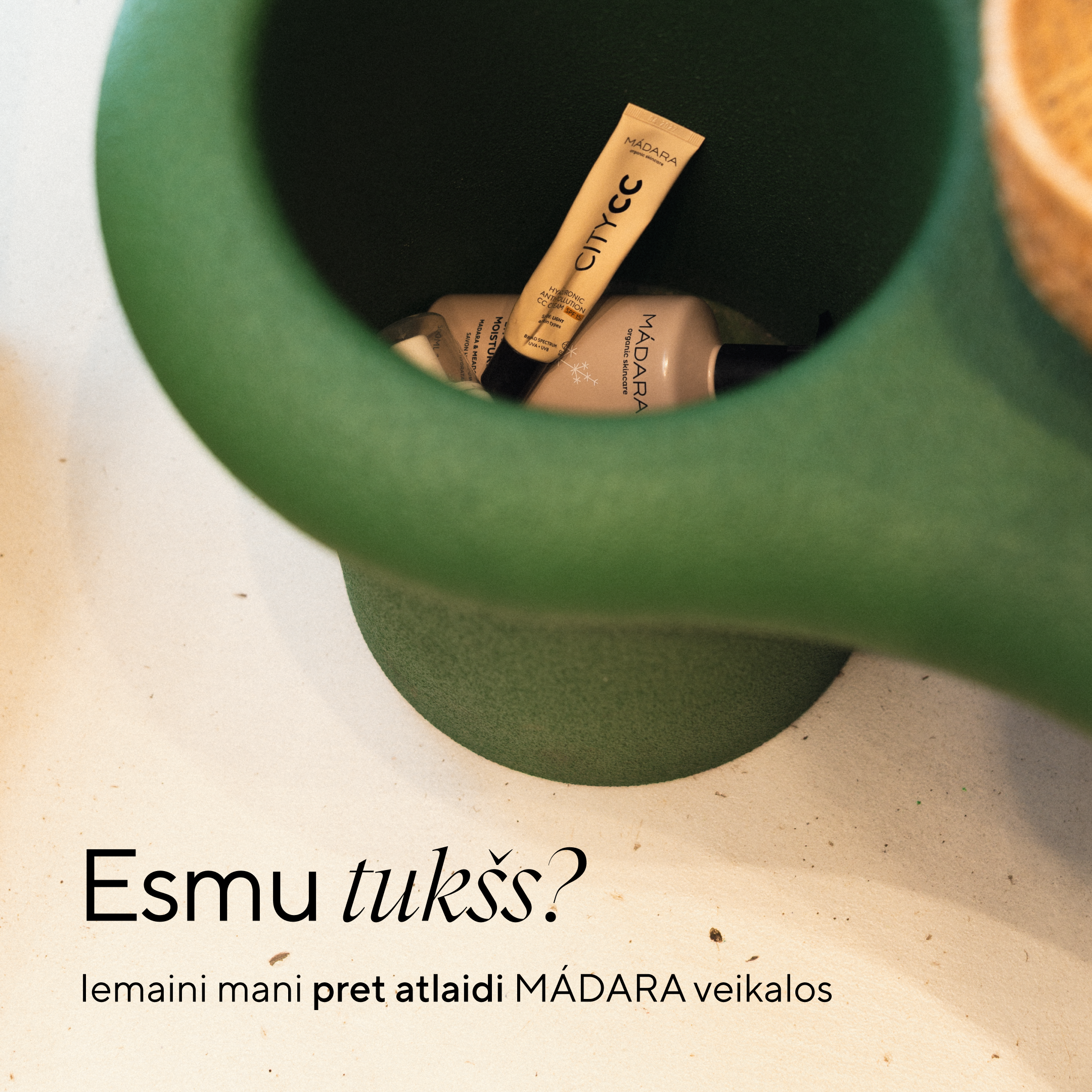Mádara Organic Skincare Facebook ad