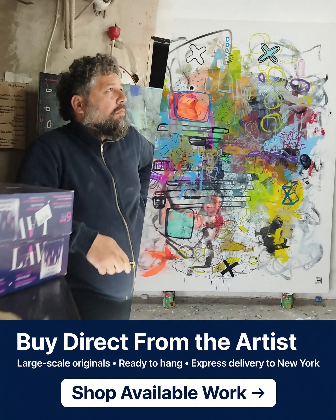 DPavlovic.Art Facebook ad: Damian Pavlovic Artworks | Saatchi Art