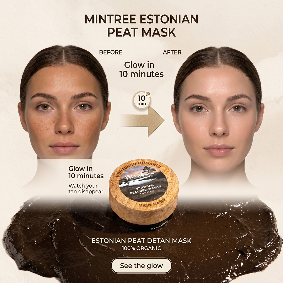Mintree Beauty Facebook ad: Glow Starts Here