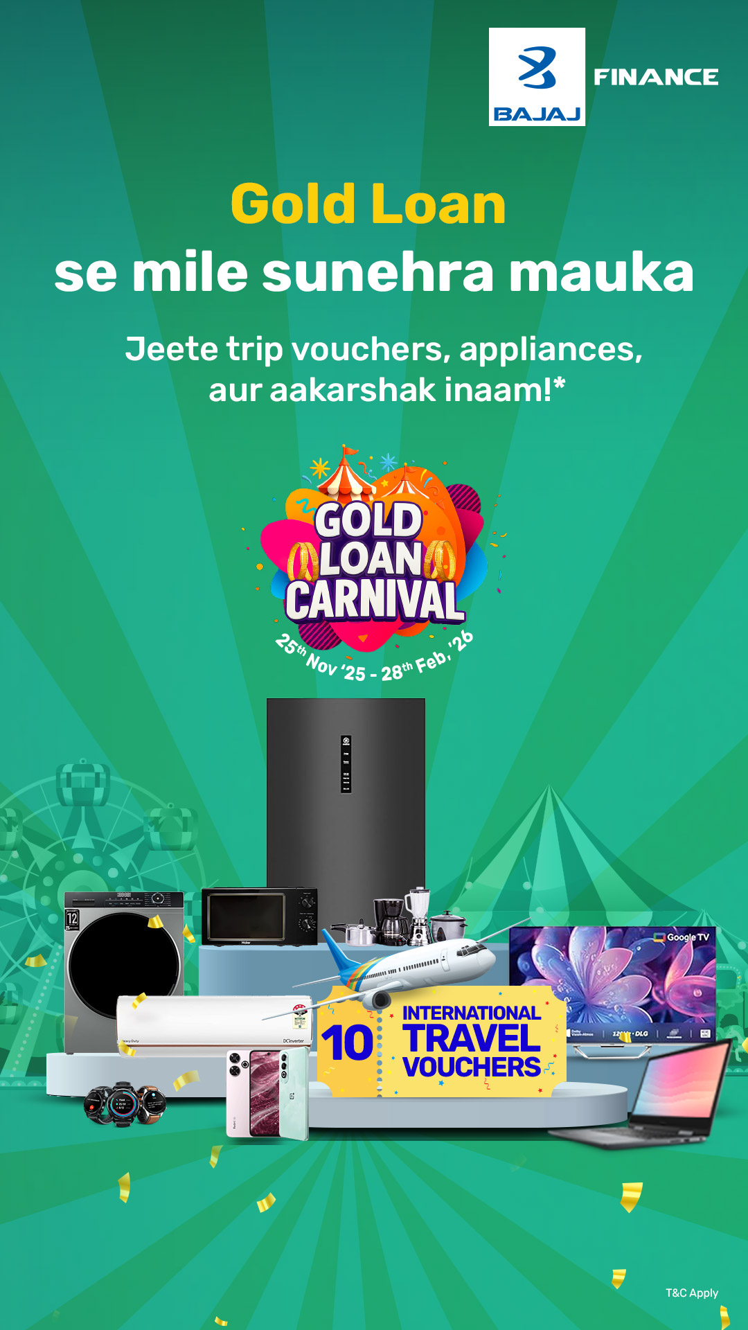 Bajaj Finserv Facebook ad