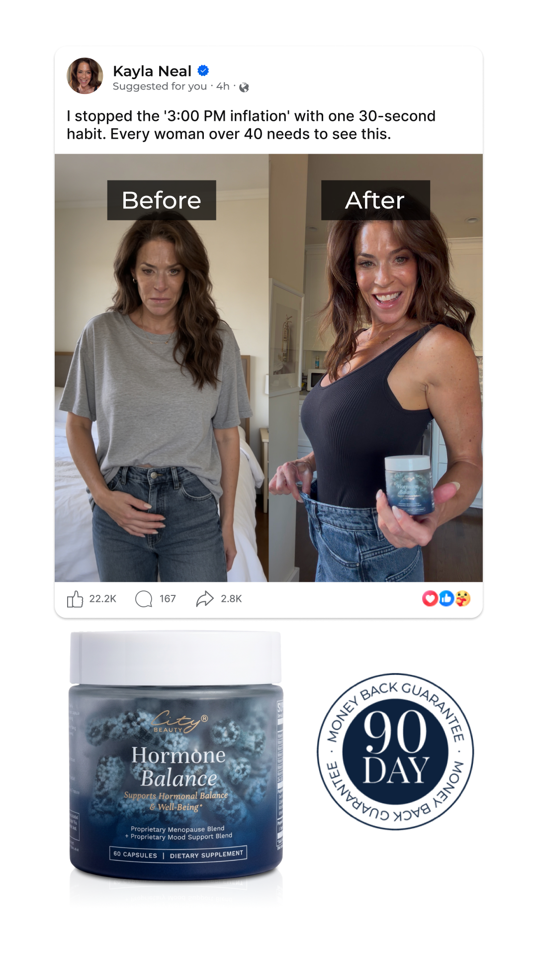 City Beauty Facebook ad