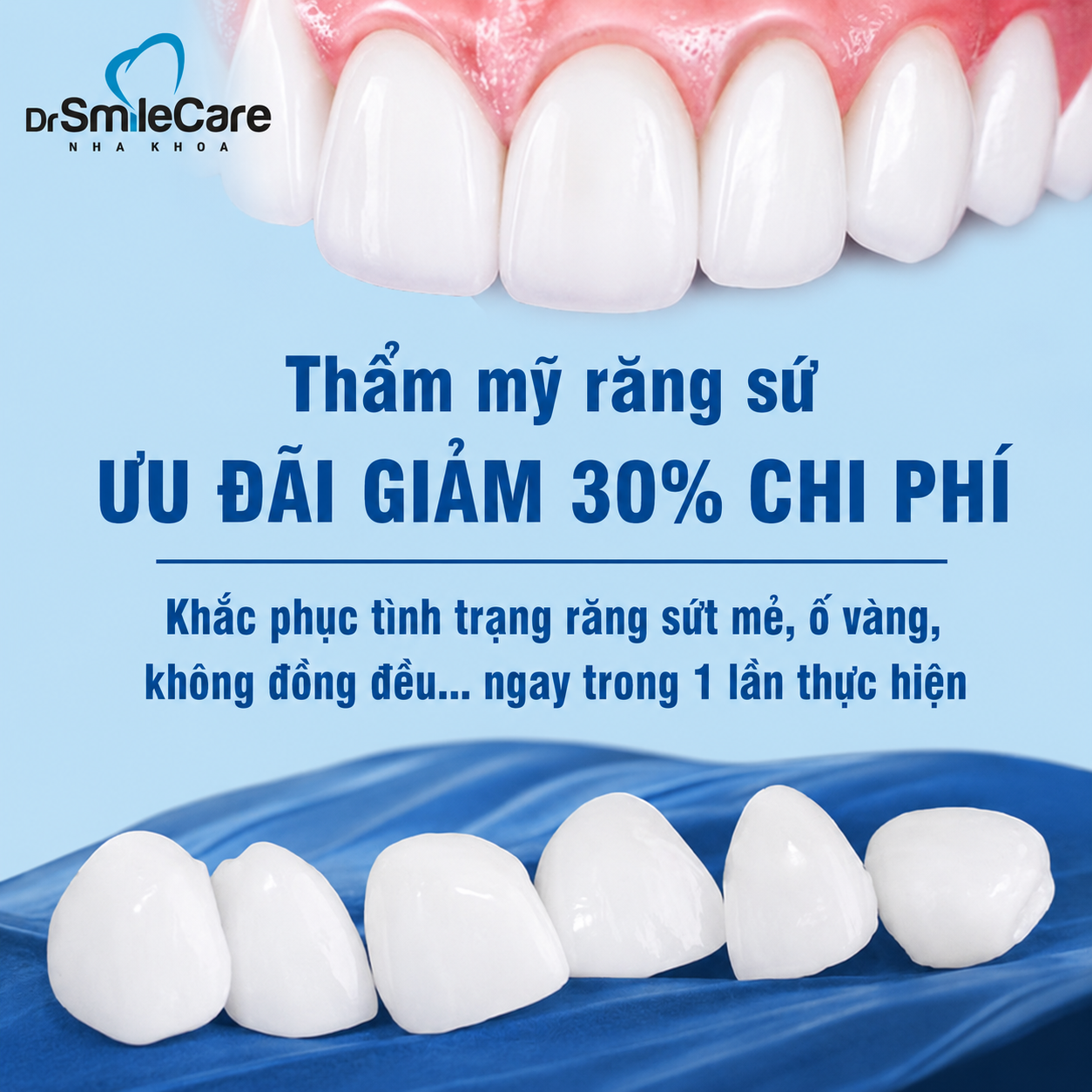 Dr Smile Care - Nha Khoa Thẩm Mỹ Facebook ad from May 12, 2026