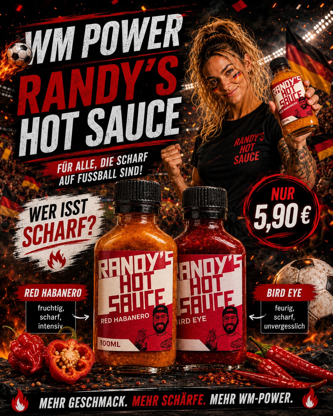 Randy's Pizza Lindwedel Facebook ad: Order Anywhere - powered by Lightspeed