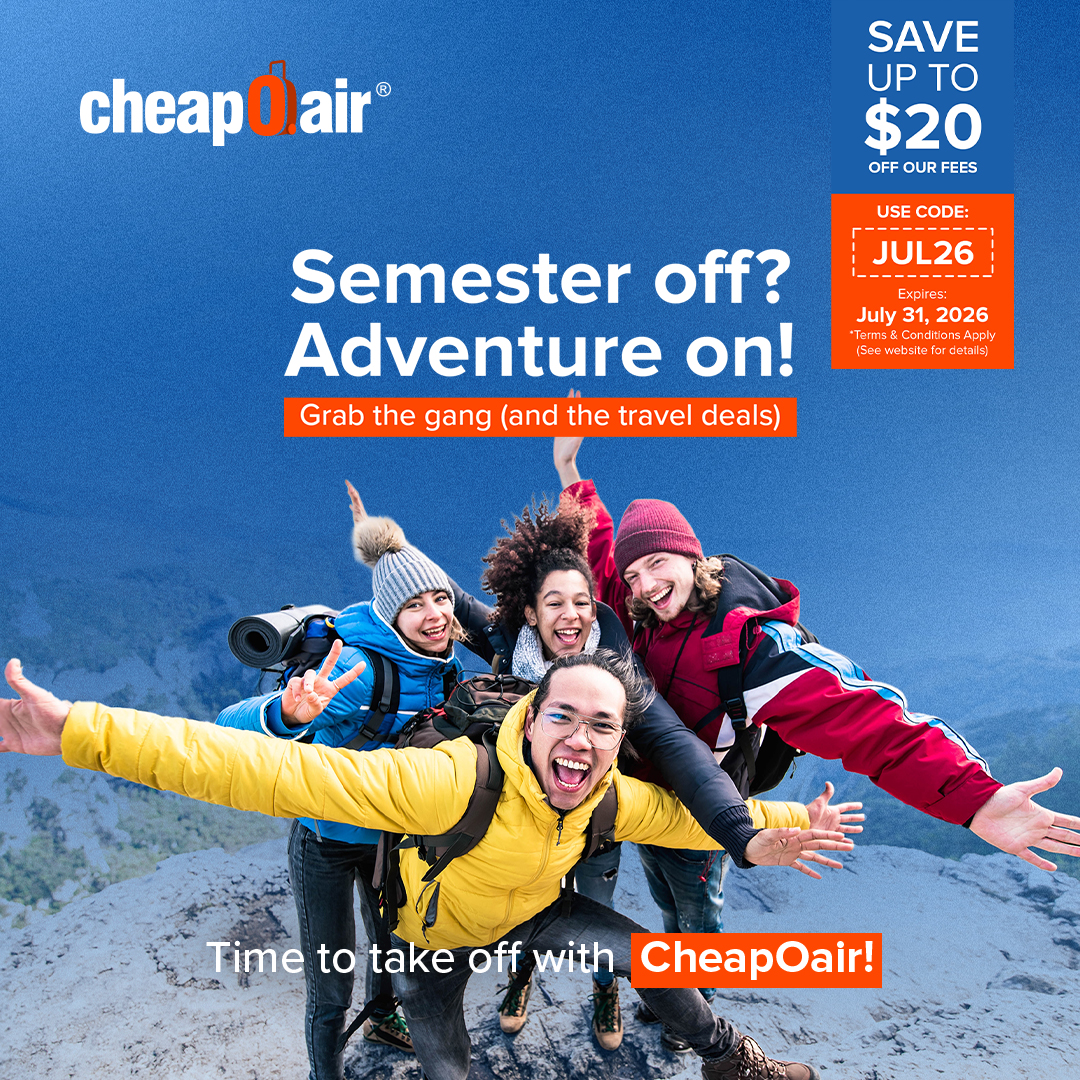 CheapOair Facebook ad