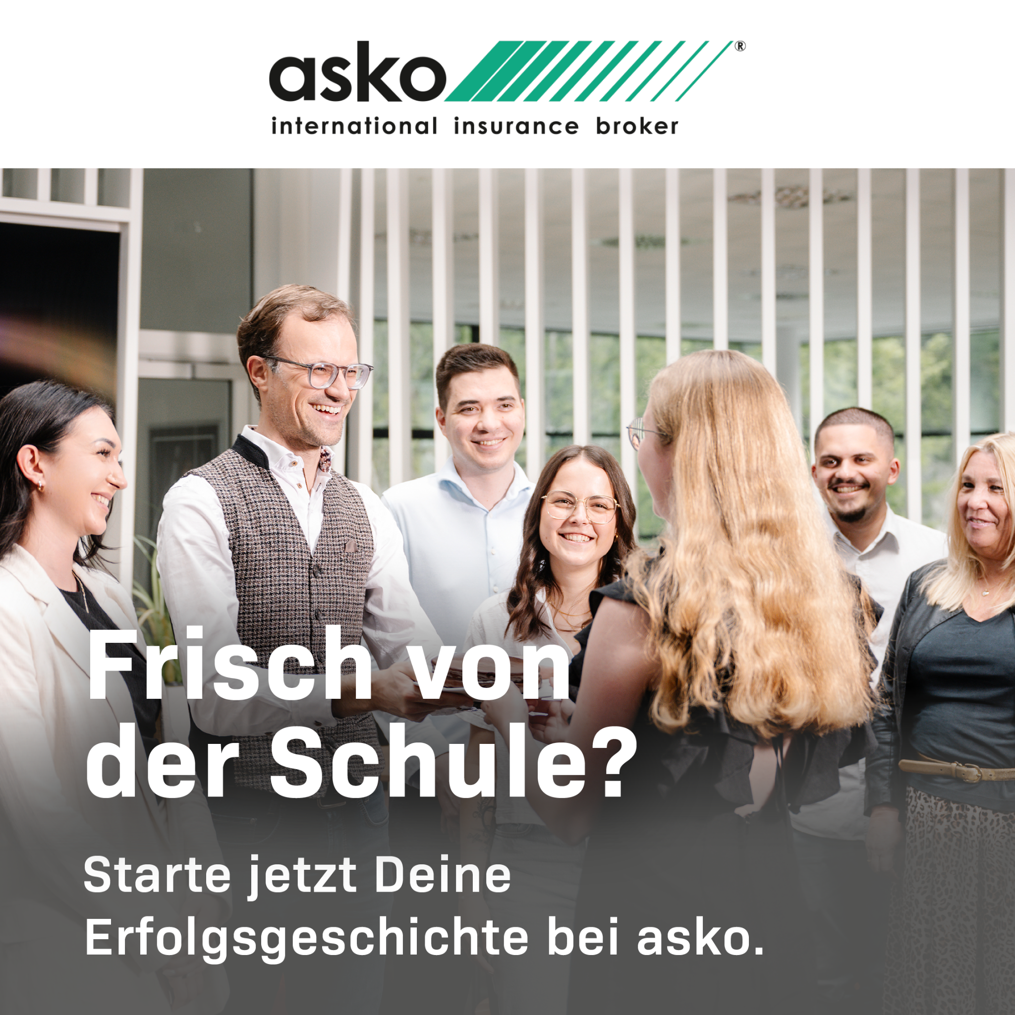 asko assekuranzmakler GmbH Facebook ad from Feb 24, 2026