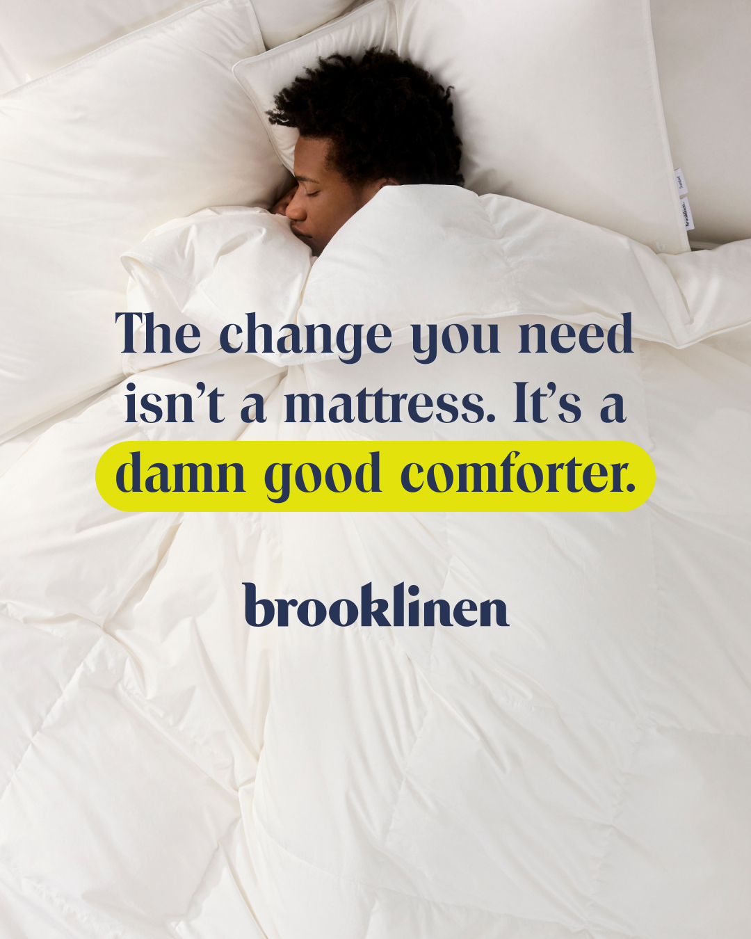 Brooklinen Facebook ad