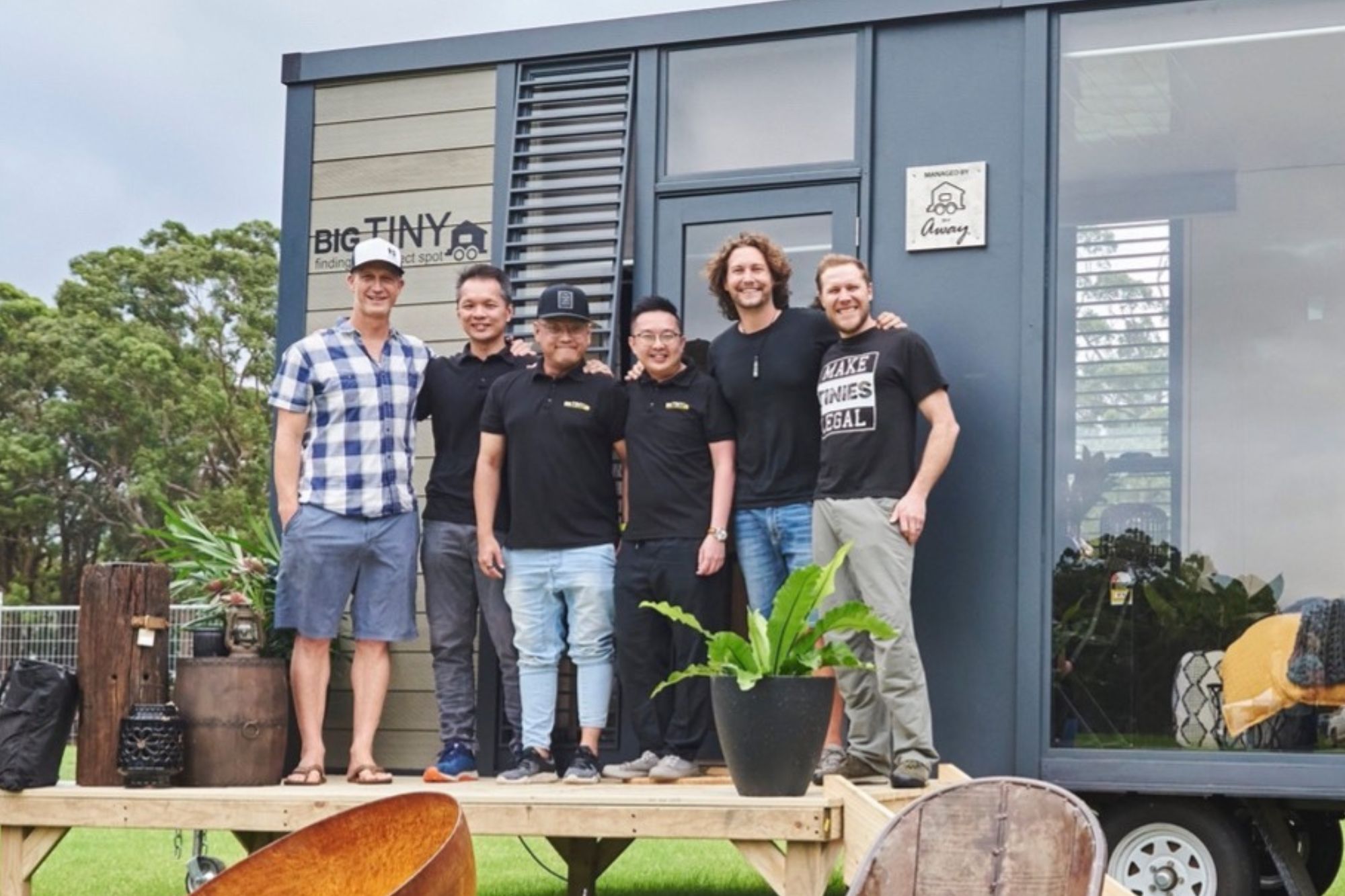 Big Tiny Facebook ad: Tiny Homes, Big Ambitions.