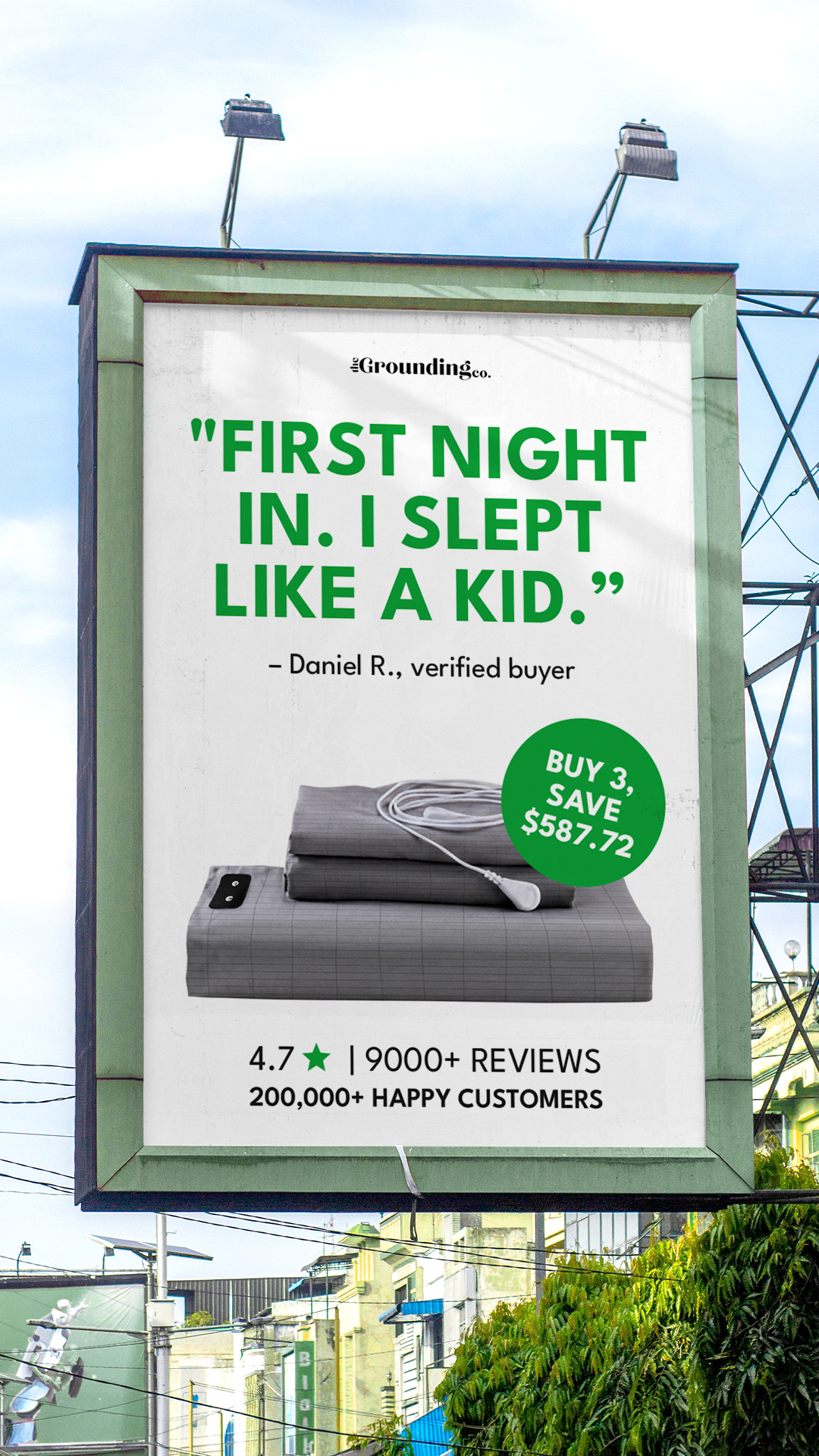 The Grounding Co Facebook ad