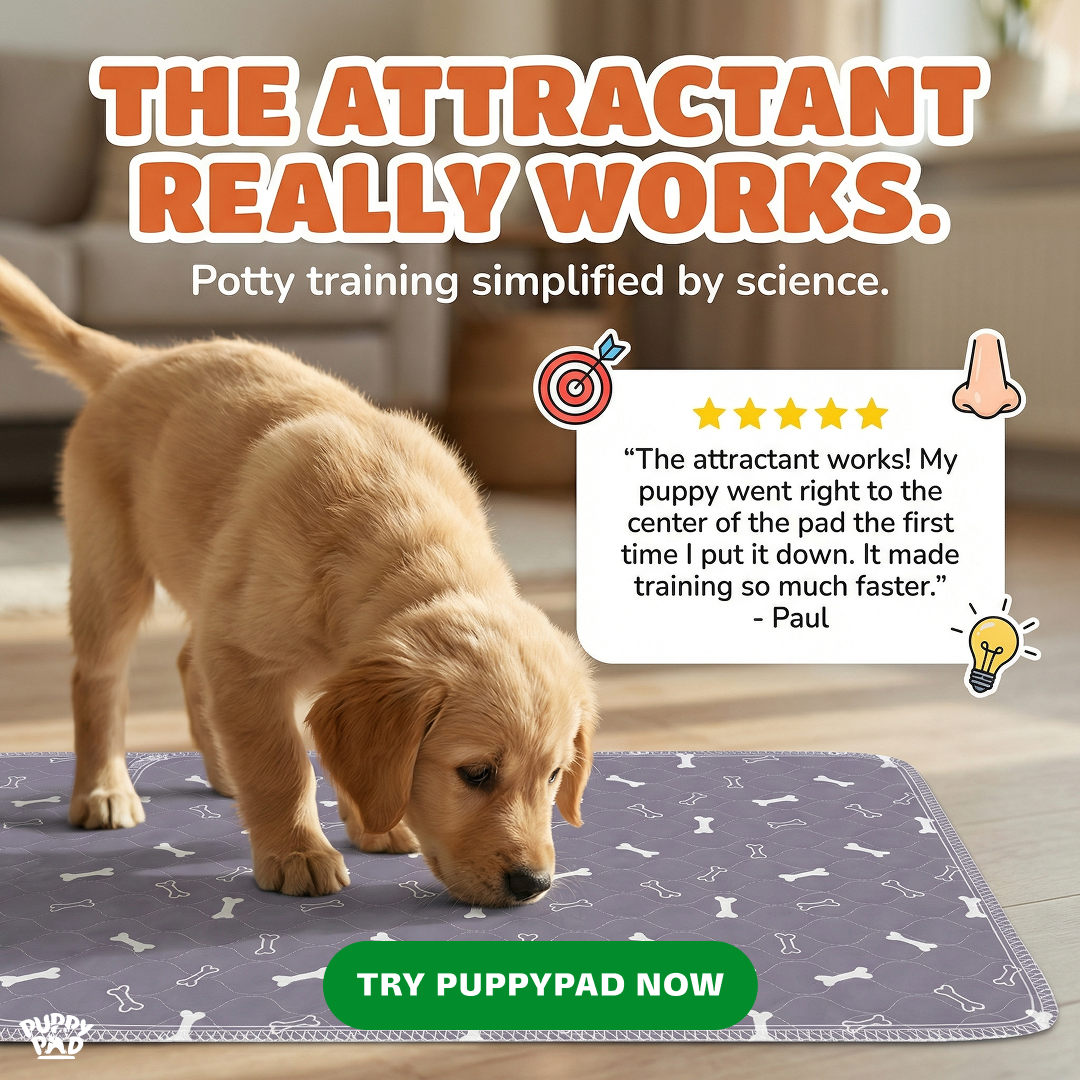 PuppyPad Facebook ad