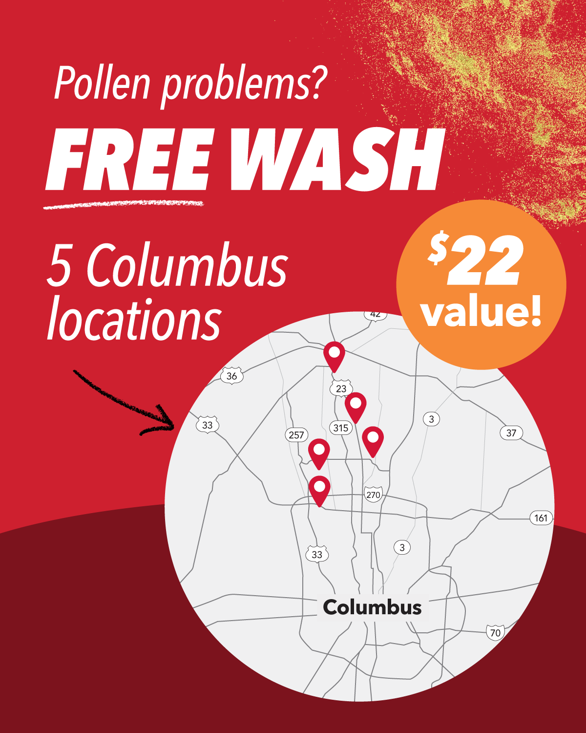 Tommy's Express Car Wash Facebook ad