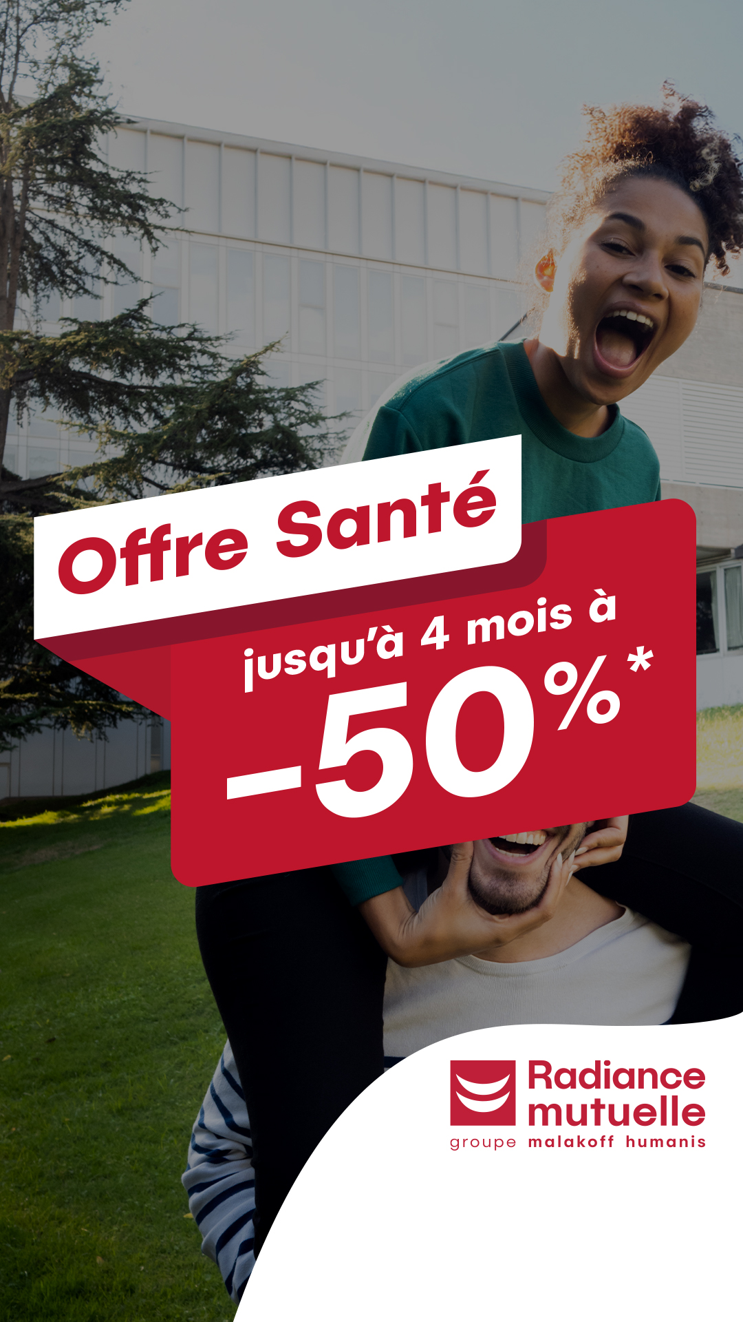 Radiance Mutuelle - Groupe Malakoff Humanis Facebook ad: Demandez un devis